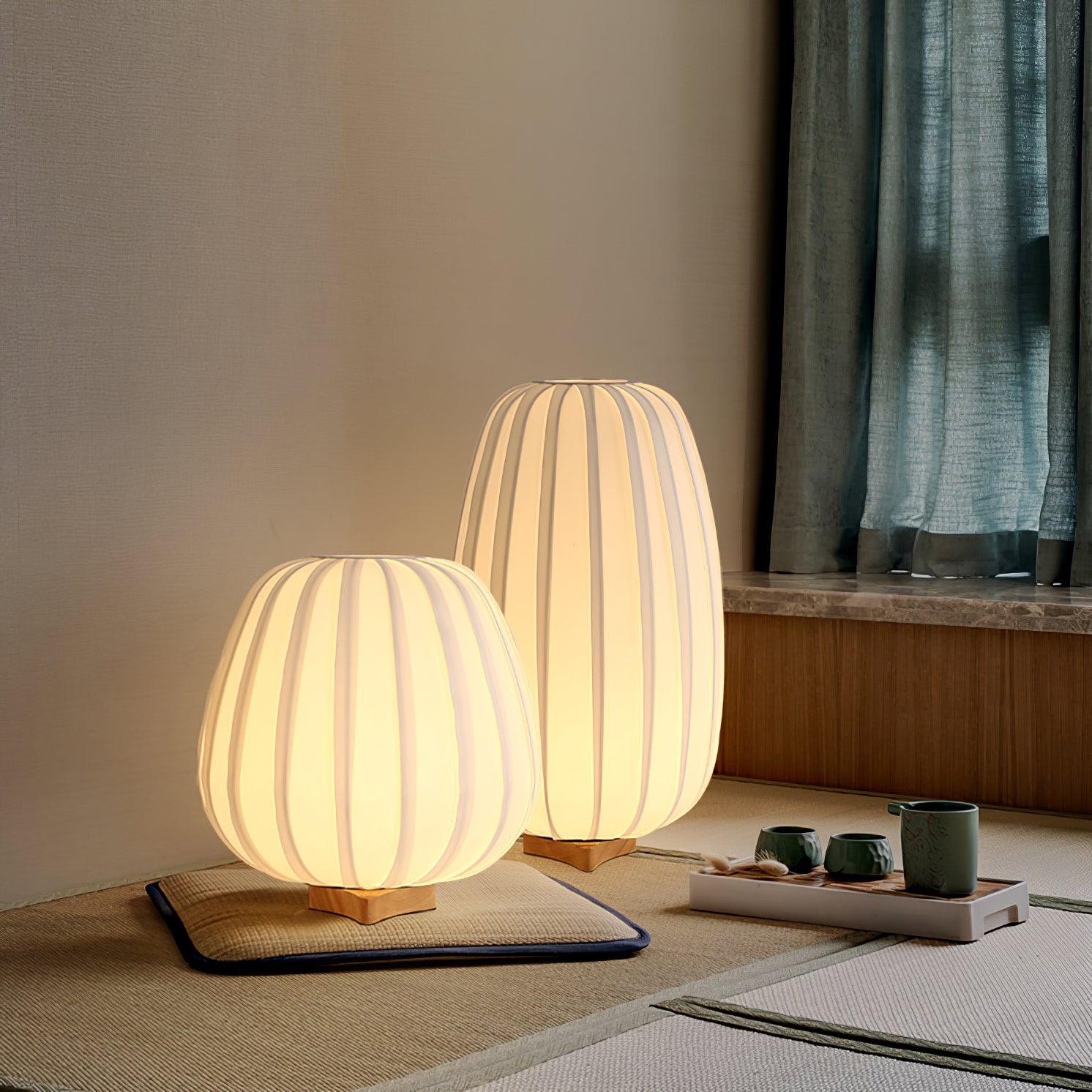 Solisuce Fabric Minimalist Table Lamp - Letslighting