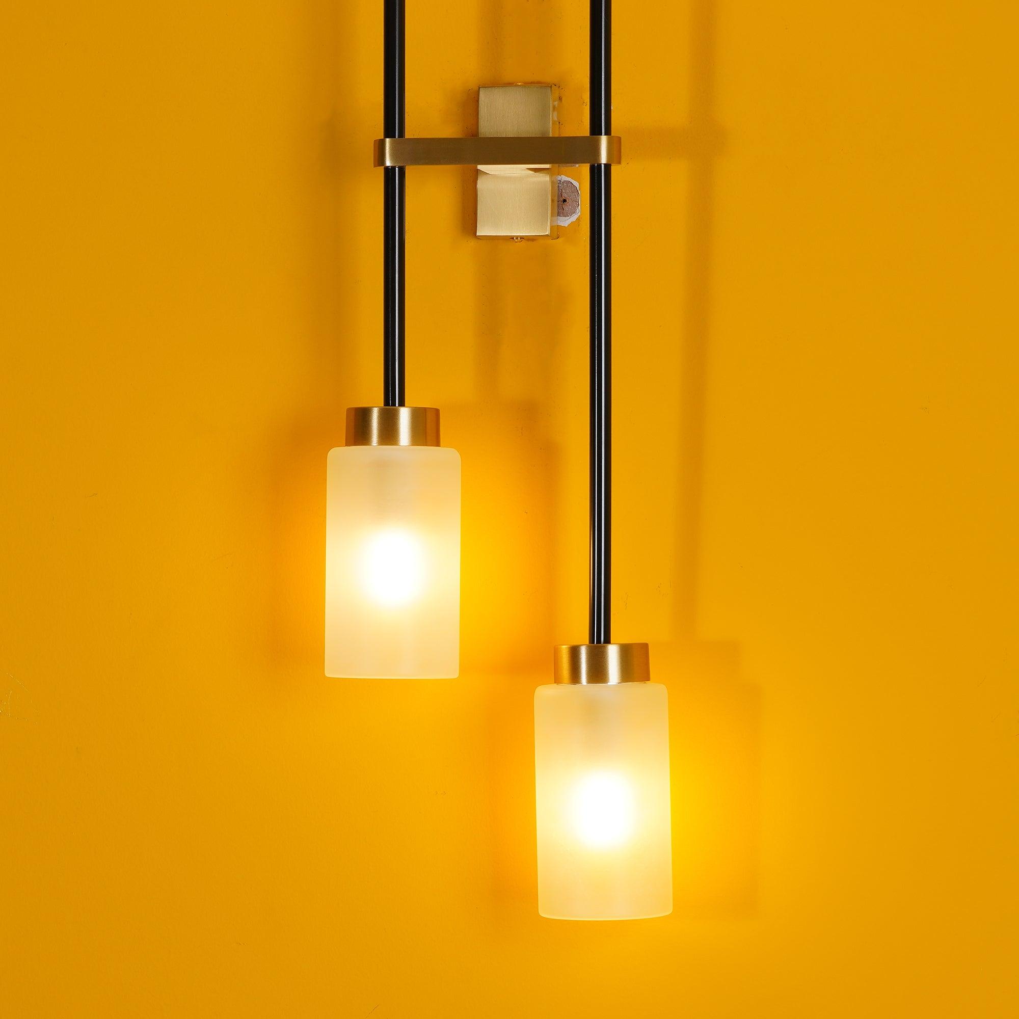 Lustra Wall Lamp Cylinder Glass Linear - Letslighting