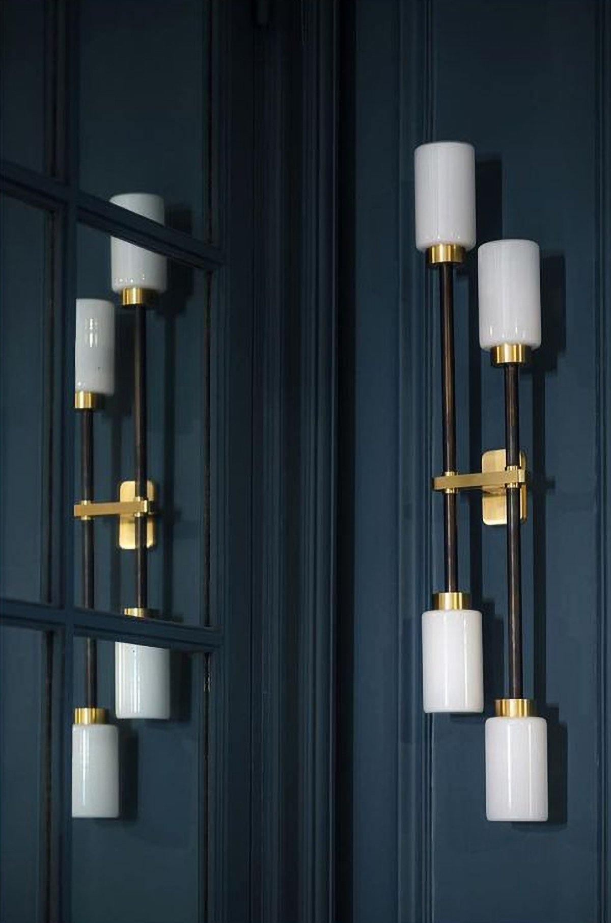 Lustra Wall Lamp Cylinder Glass Linear - Letslighting