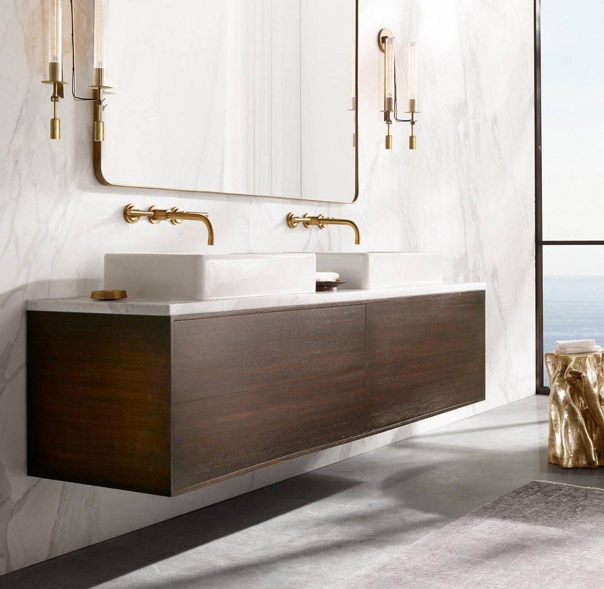 Ceshaisra French Classicism Plug-in Brass Glass Wall Lamp - Letslighting