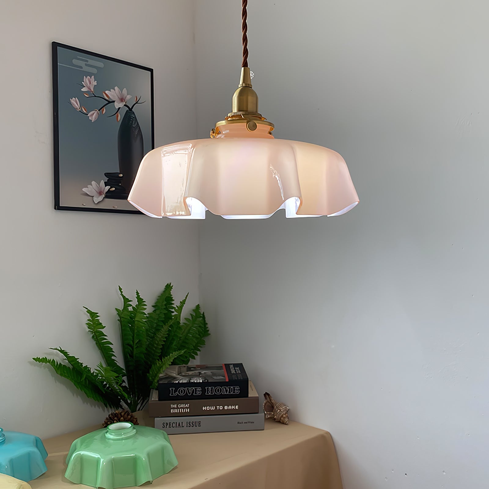 Lustra Pendant Light French Flower for Dining Room - Letslighting