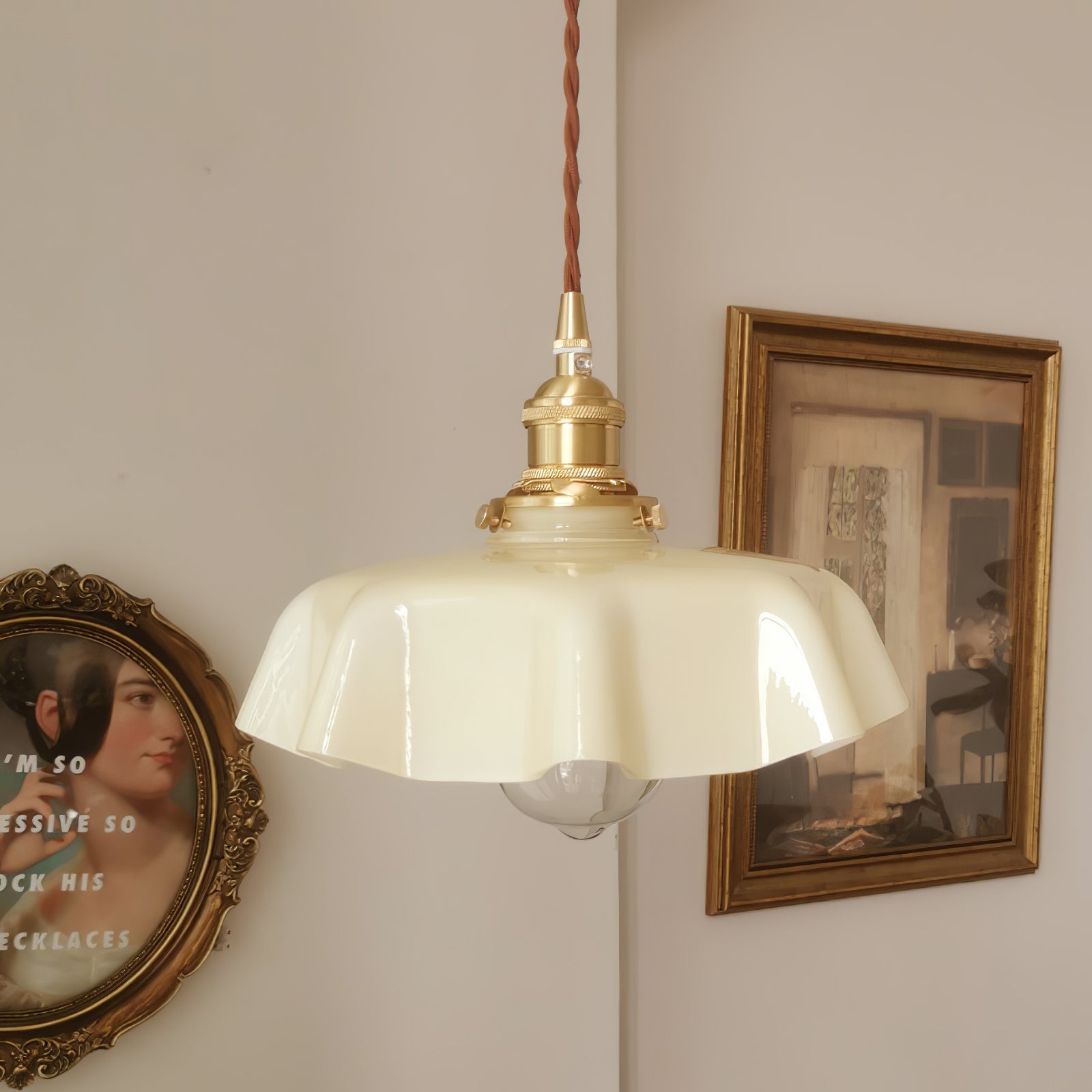 Lustra Pendant Light French Flower for Dining Room - Letslighting