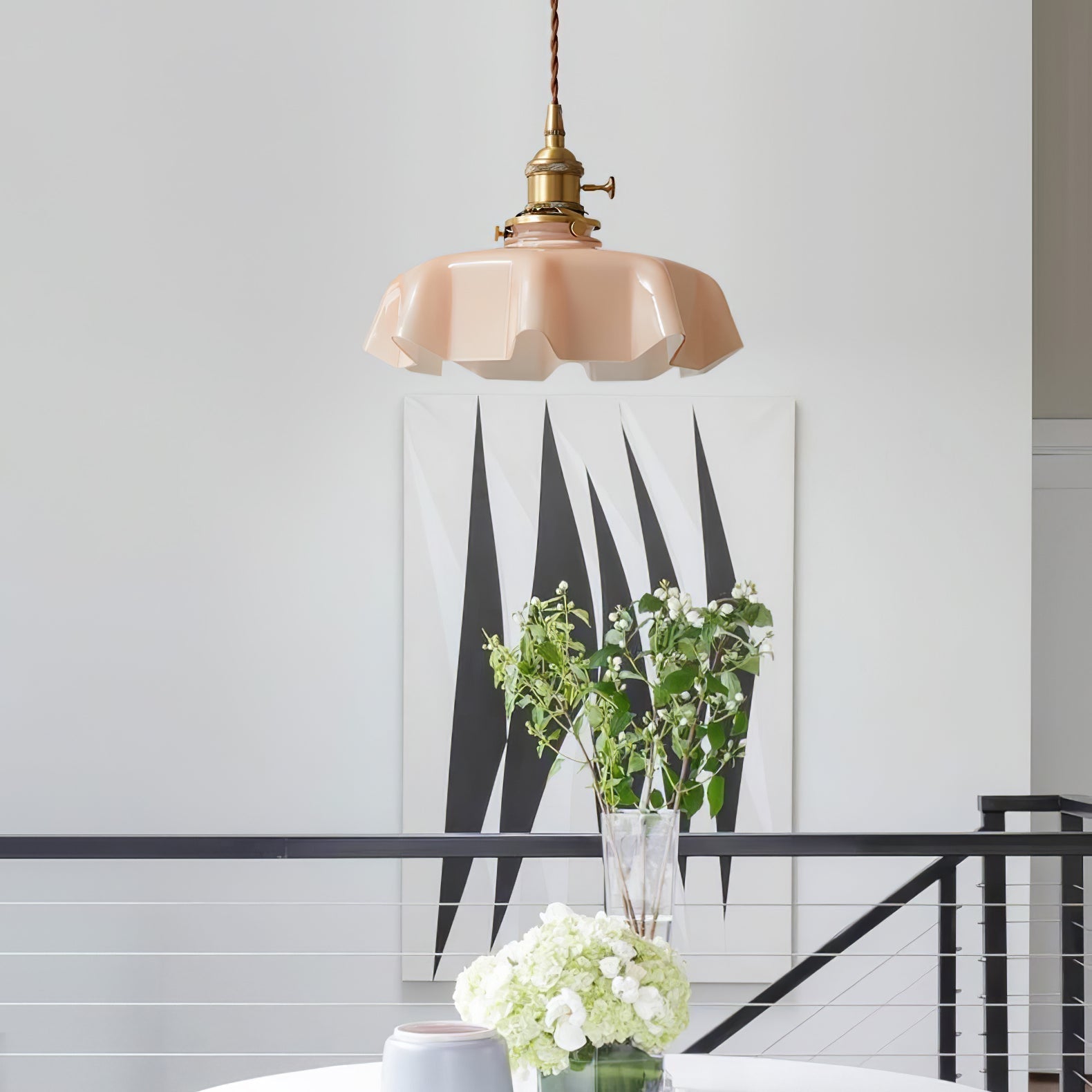 Lustra Pendant Light French Flower for Dining Room - Letslighting