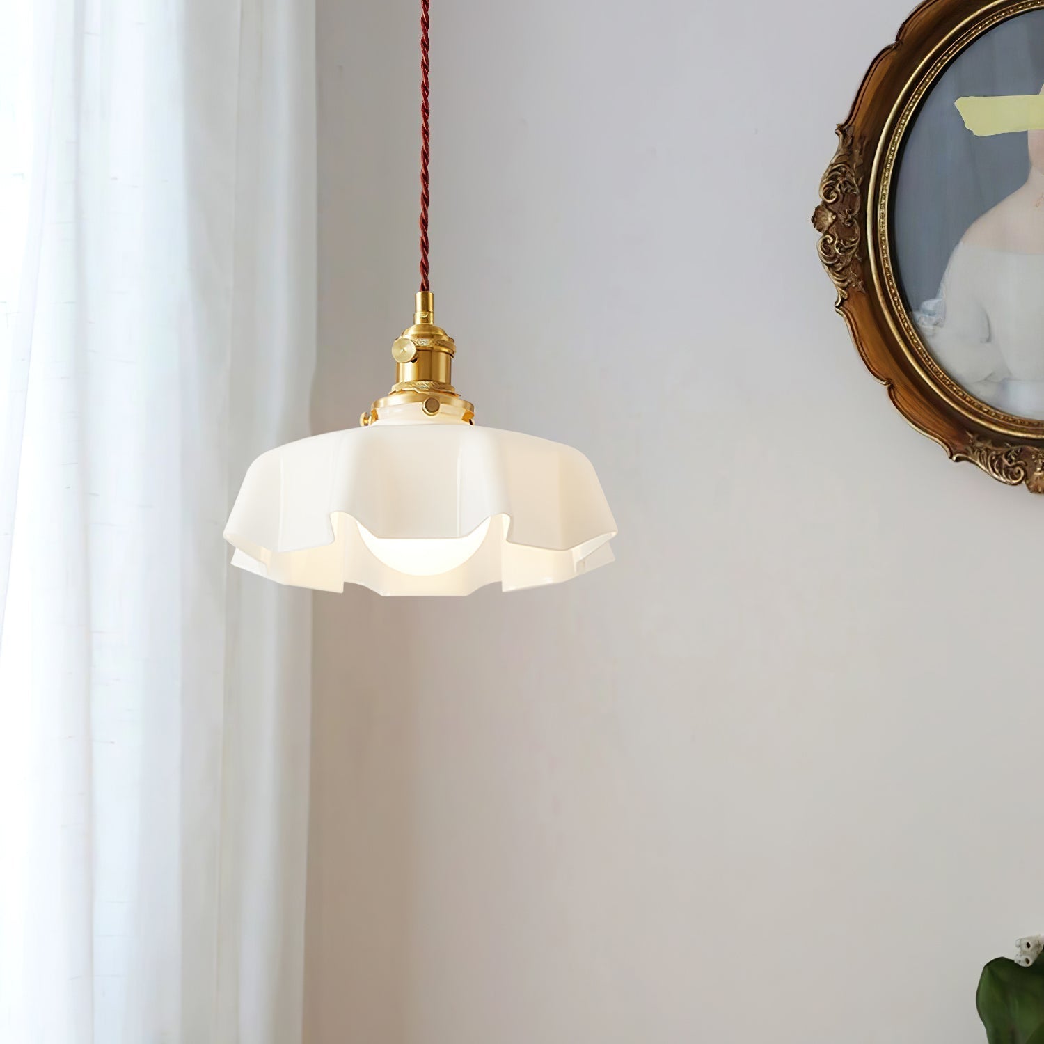 Lustra Pendant Light French Flower for Dining Room - Letslighting