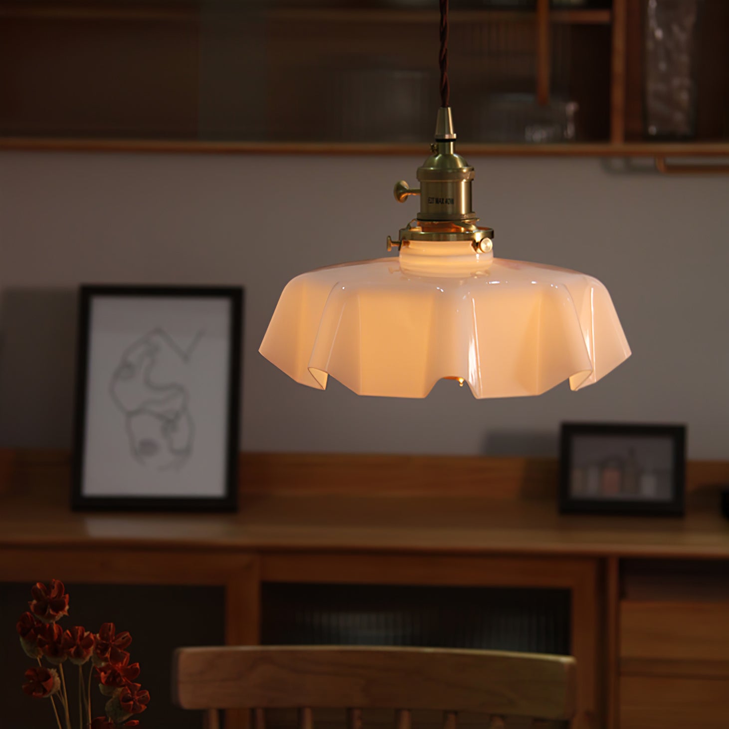 Lustra Pendant Light French Flower for Dining Room - Letslighting