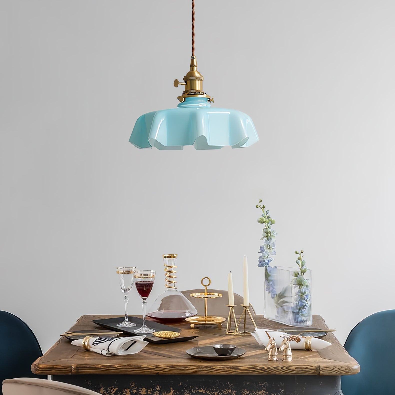 Lustra Pendant Light French Flower for Dining Room - Letslighting