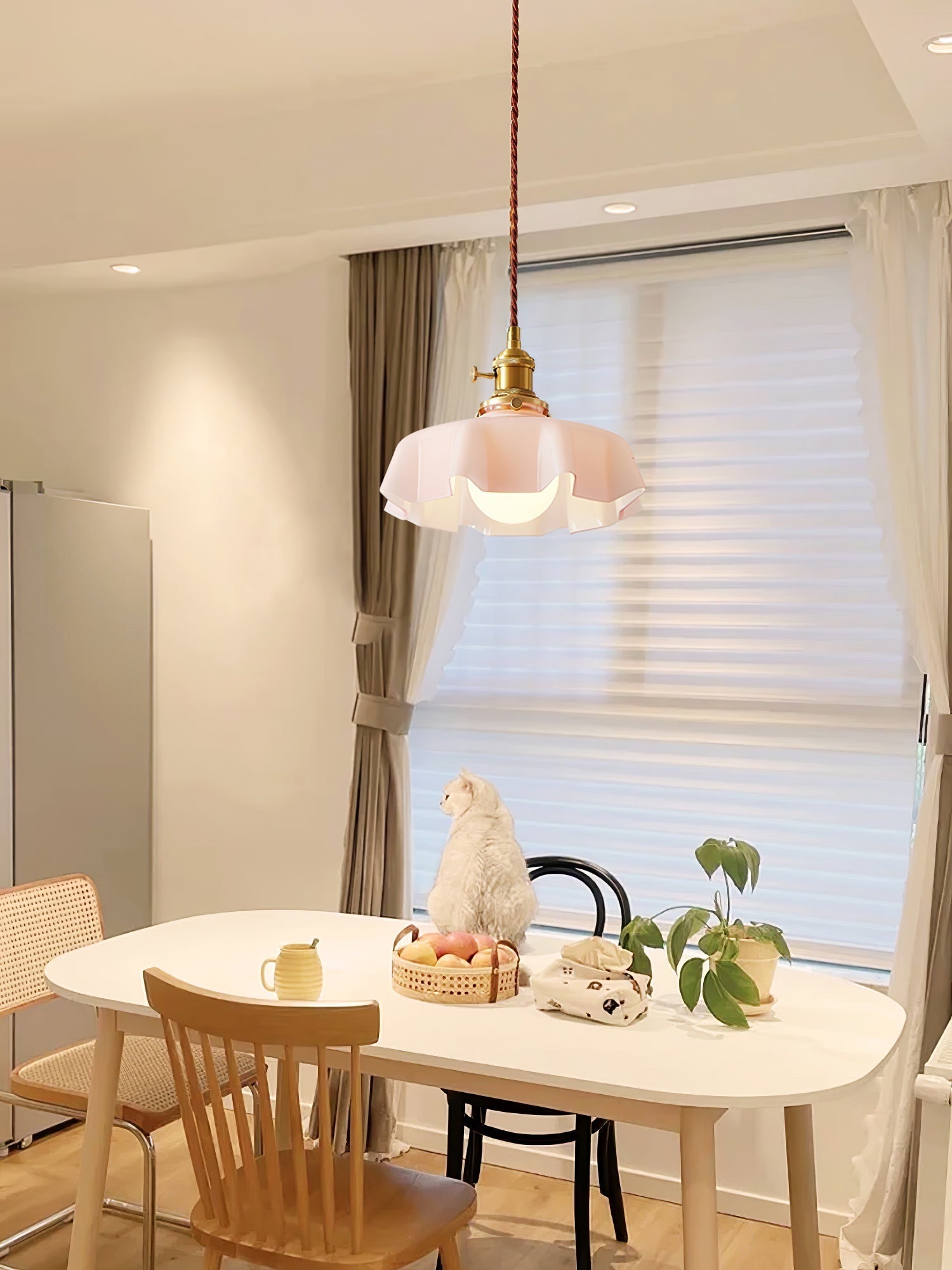 Lustra Pendant Light French Flower for Dining Room - Letslighting
