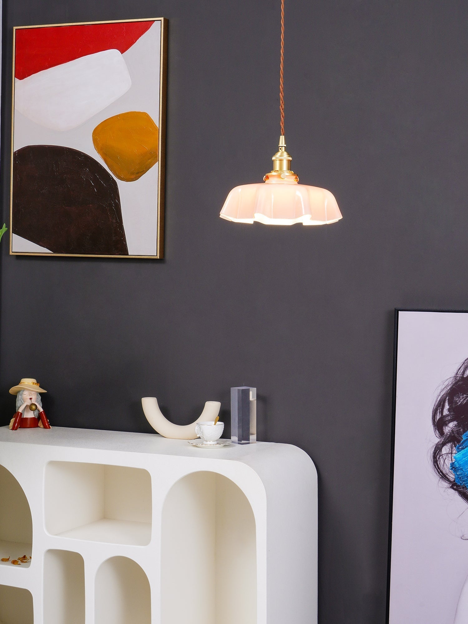 Lustra Pendant Light French Flower for Dining Room - Letslighting