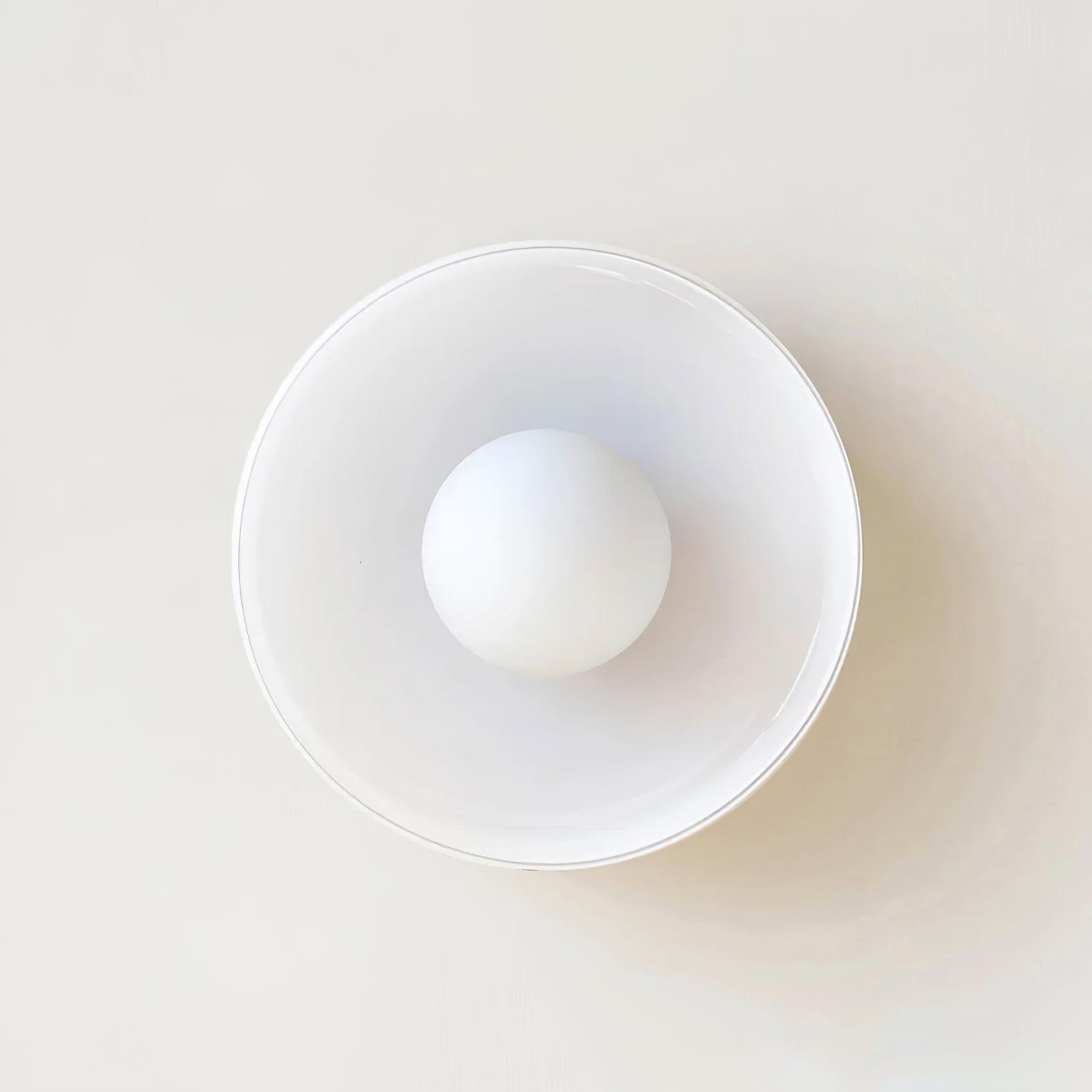 Solara Ceiling Lamp Orange Ring Playful Sculptural - Letslighting