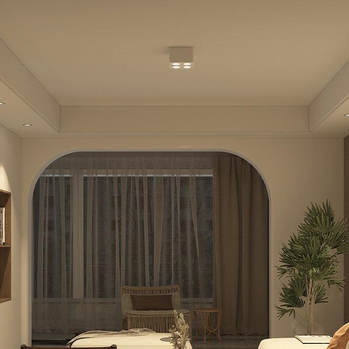 Solara Spotlight Surface Mount Twin LED Angular Minimalist - Letslighting