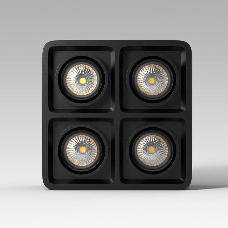 Solara Spotlight Surface Mount Twin LED Angular Minimalist - Letslighting