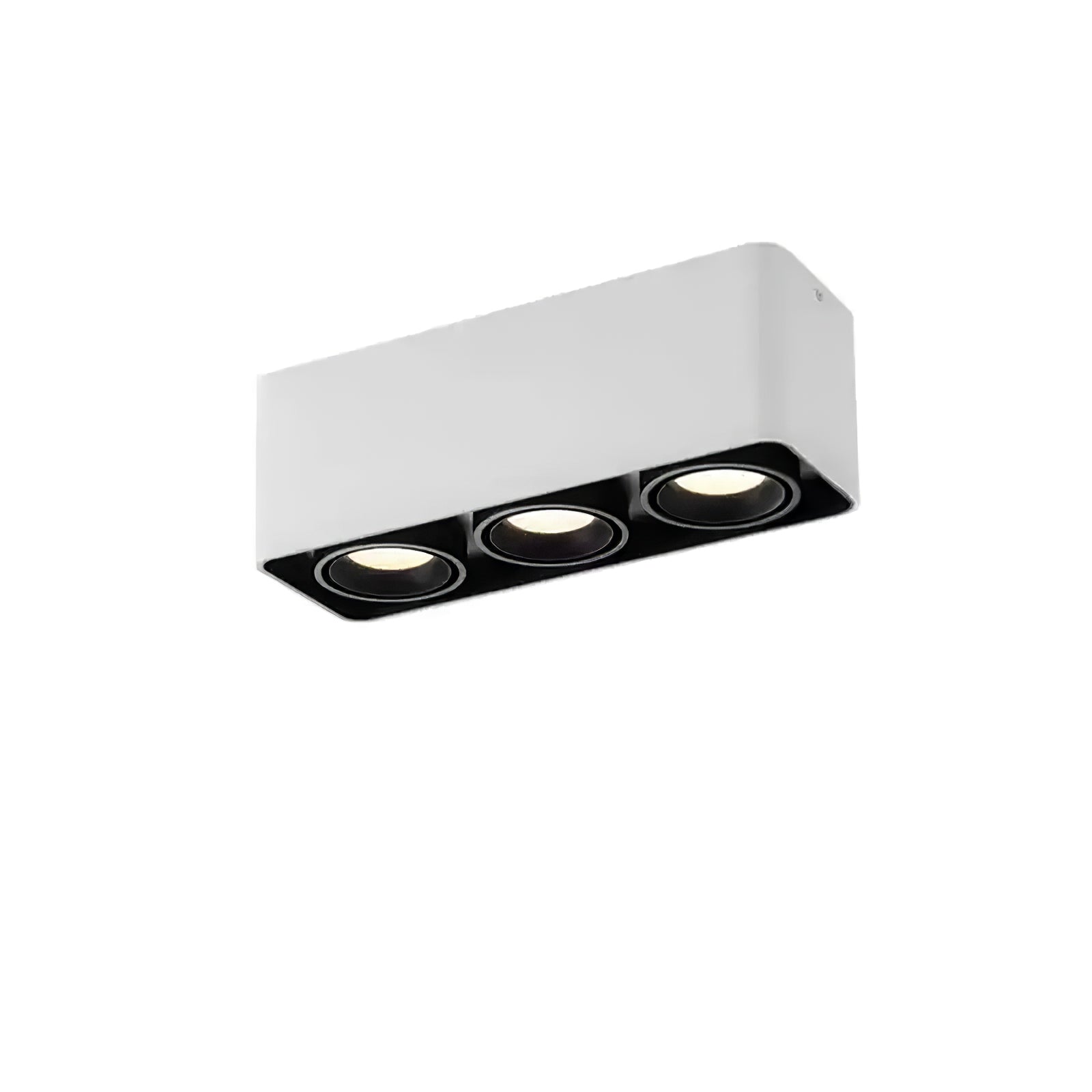 Solara Spotlight Surface Mount Twin LED Angular Minimalist - Letslighting