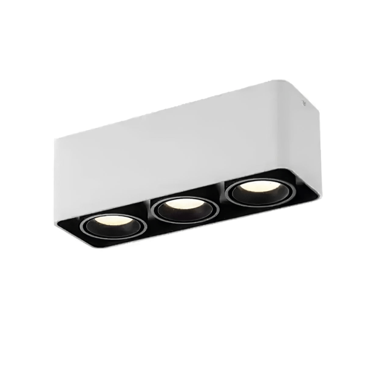 Solara Spotlight Surface Mount Twin LED Angular Minimalist - Letslighting