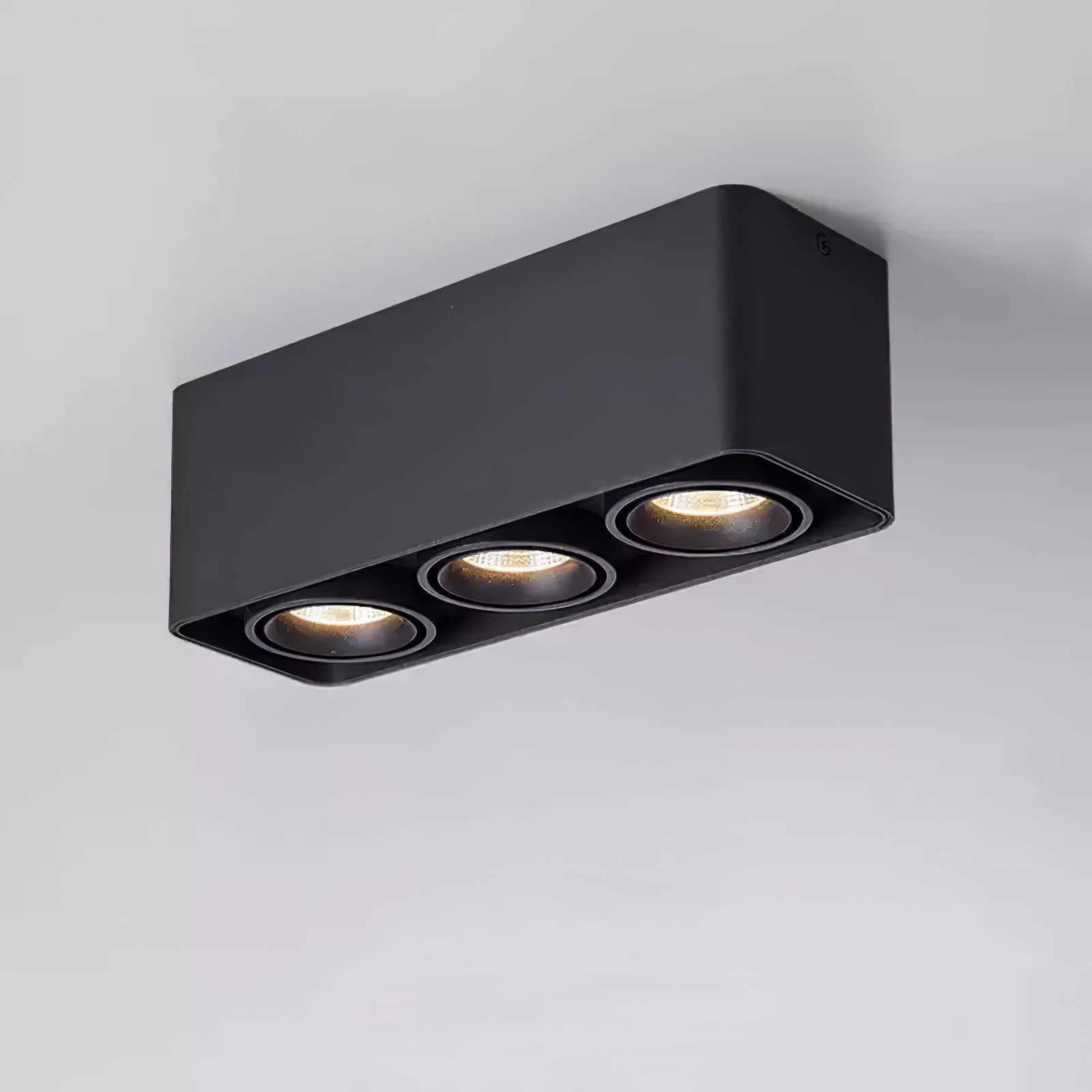 Solara Spotlight Surface Mount Twin LED Angular Minimalist - Letslighting