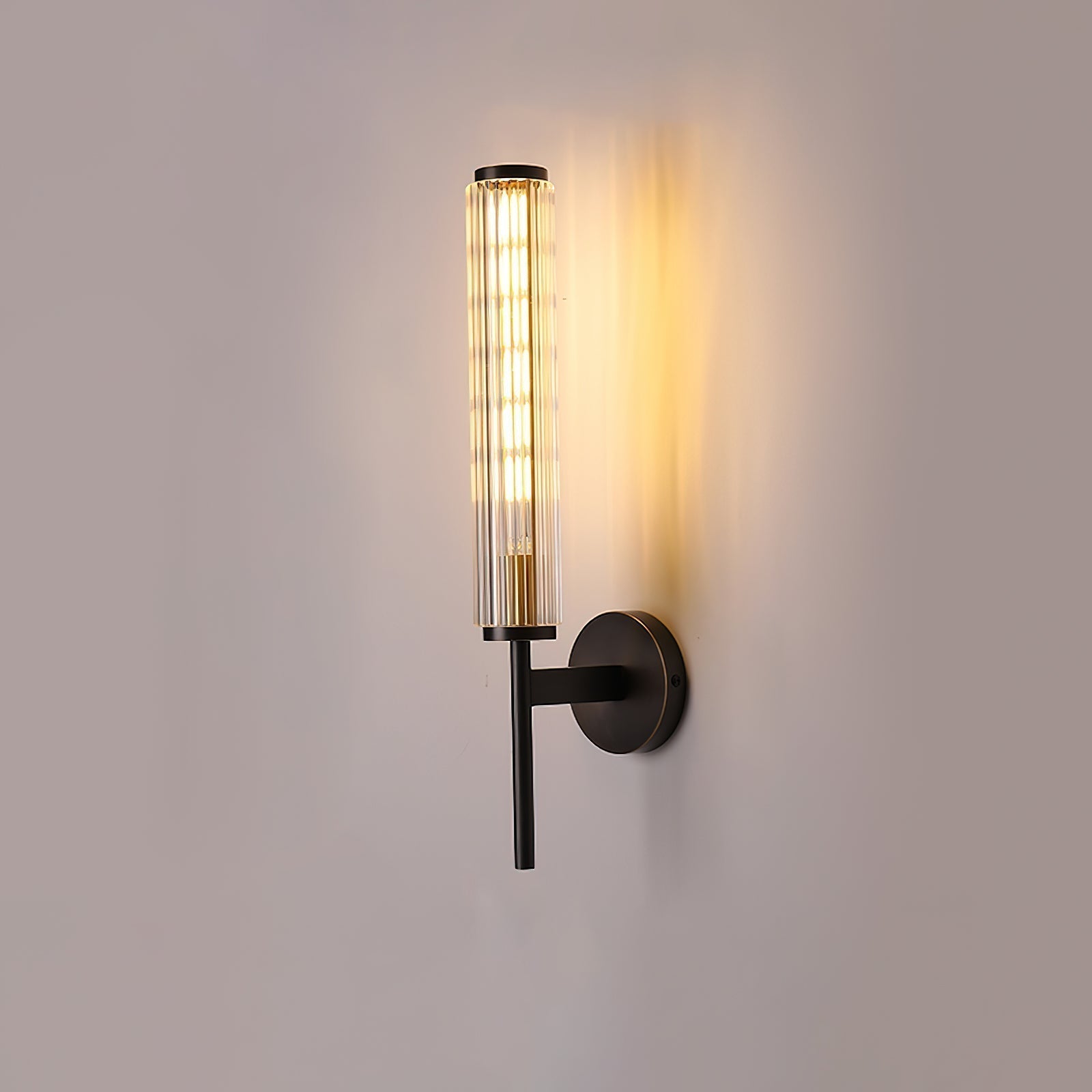 Cemaros Applique Murale Linéaire en Laiton et Verre Premium - Neutralighting