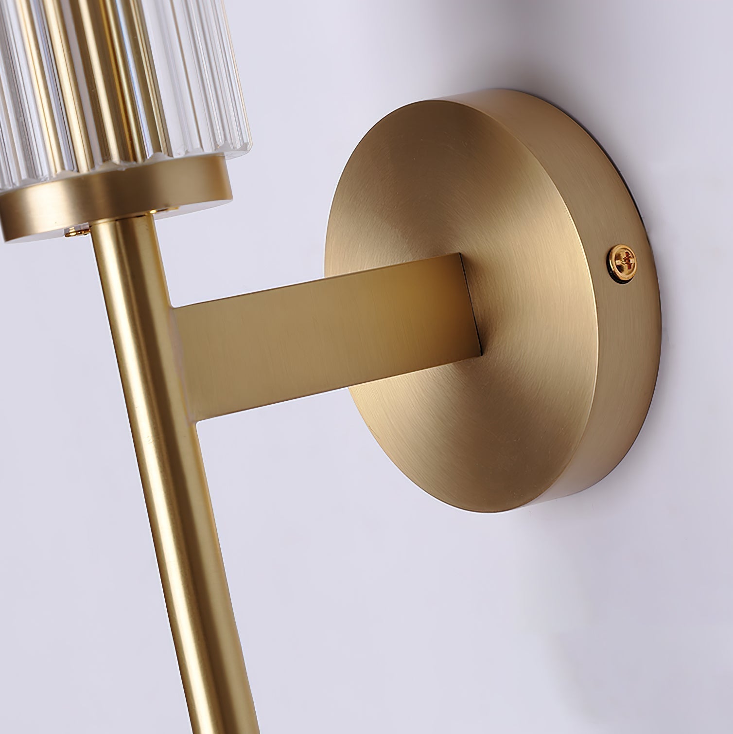 Cemaros Applique Murale Linéaire en Laiton et Verre Premium - Neutralighting