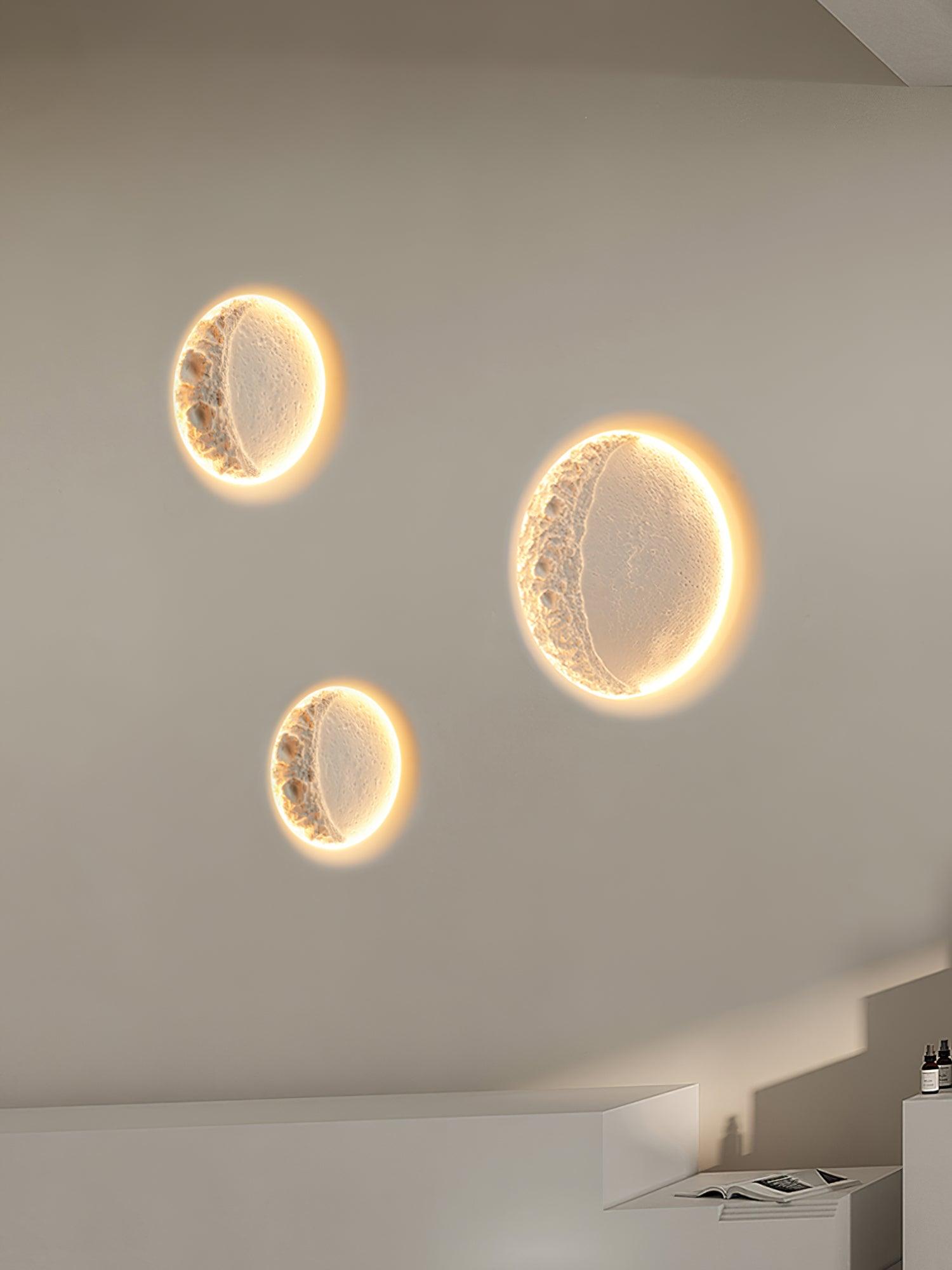 Lustra Applique Murale Plâtre Lune - Neutralighting