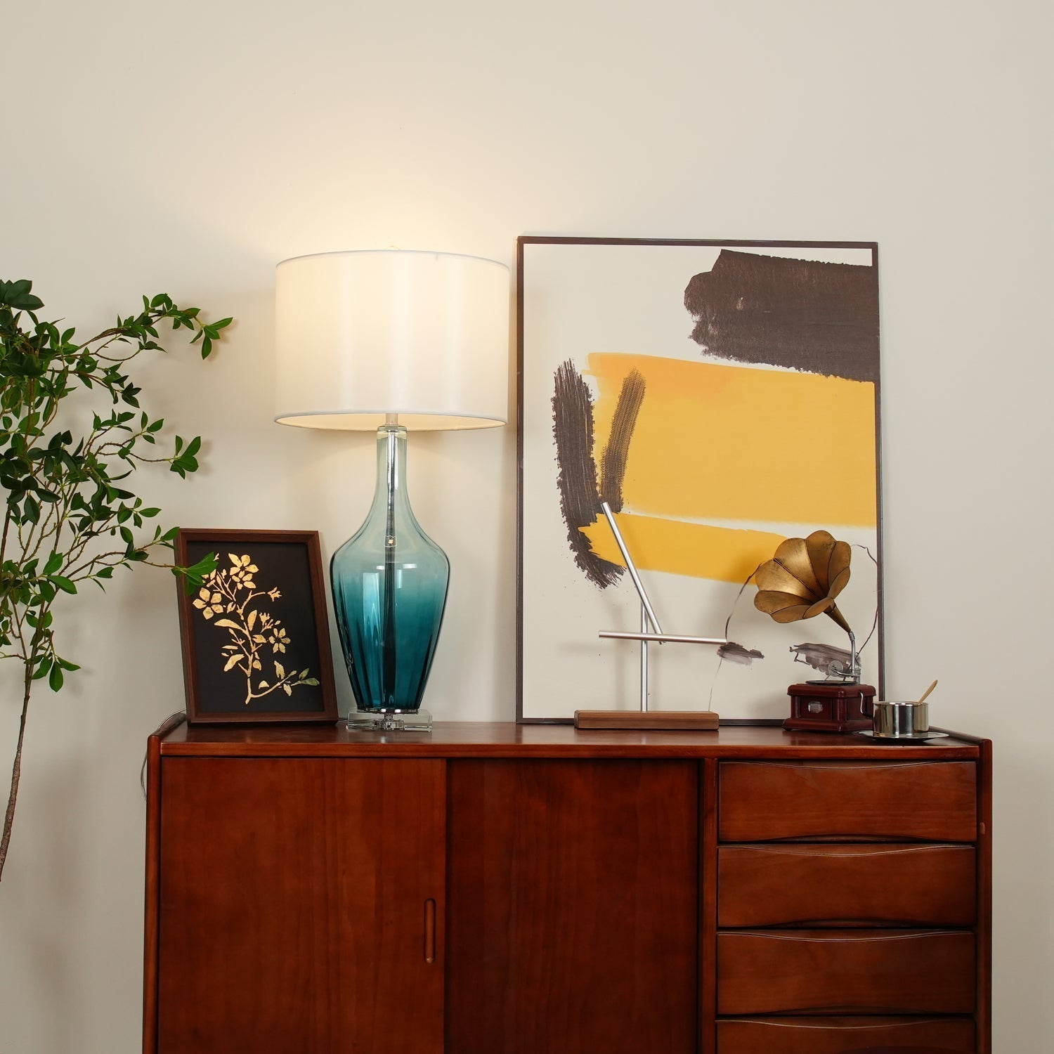 Syphae Glass Table Lamp - Letslighting