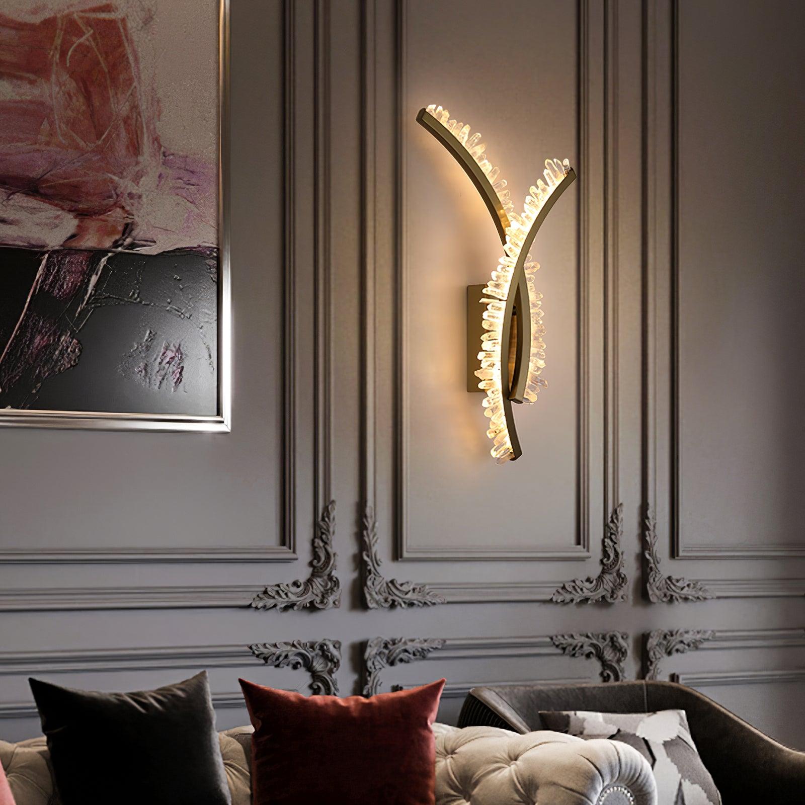 Prairie Lampe Murale en Cristal Art Nordique Premium - Neutralighting