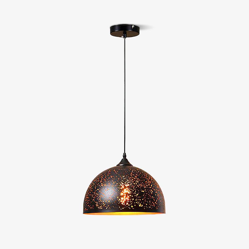 Solara Pendant Lamp Hollow Industrial Vintage - Letslighting