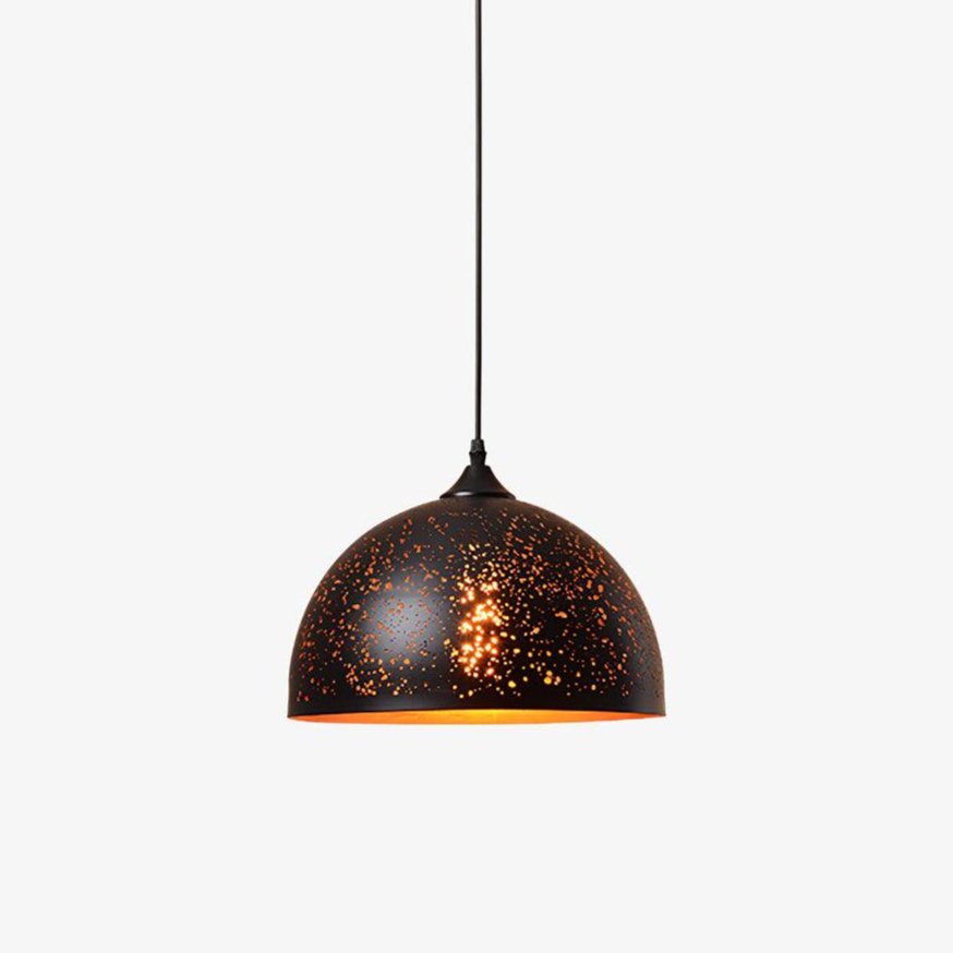 Solara Pendant Lamp Hollow Industrial Vintage - Letslighting