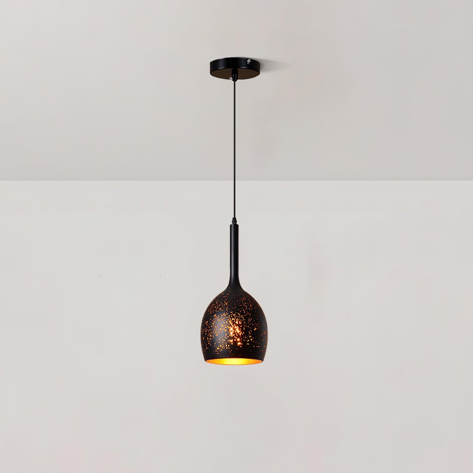 Solara Pendant Lamp Hollow Industrial Vintage - Letslighting