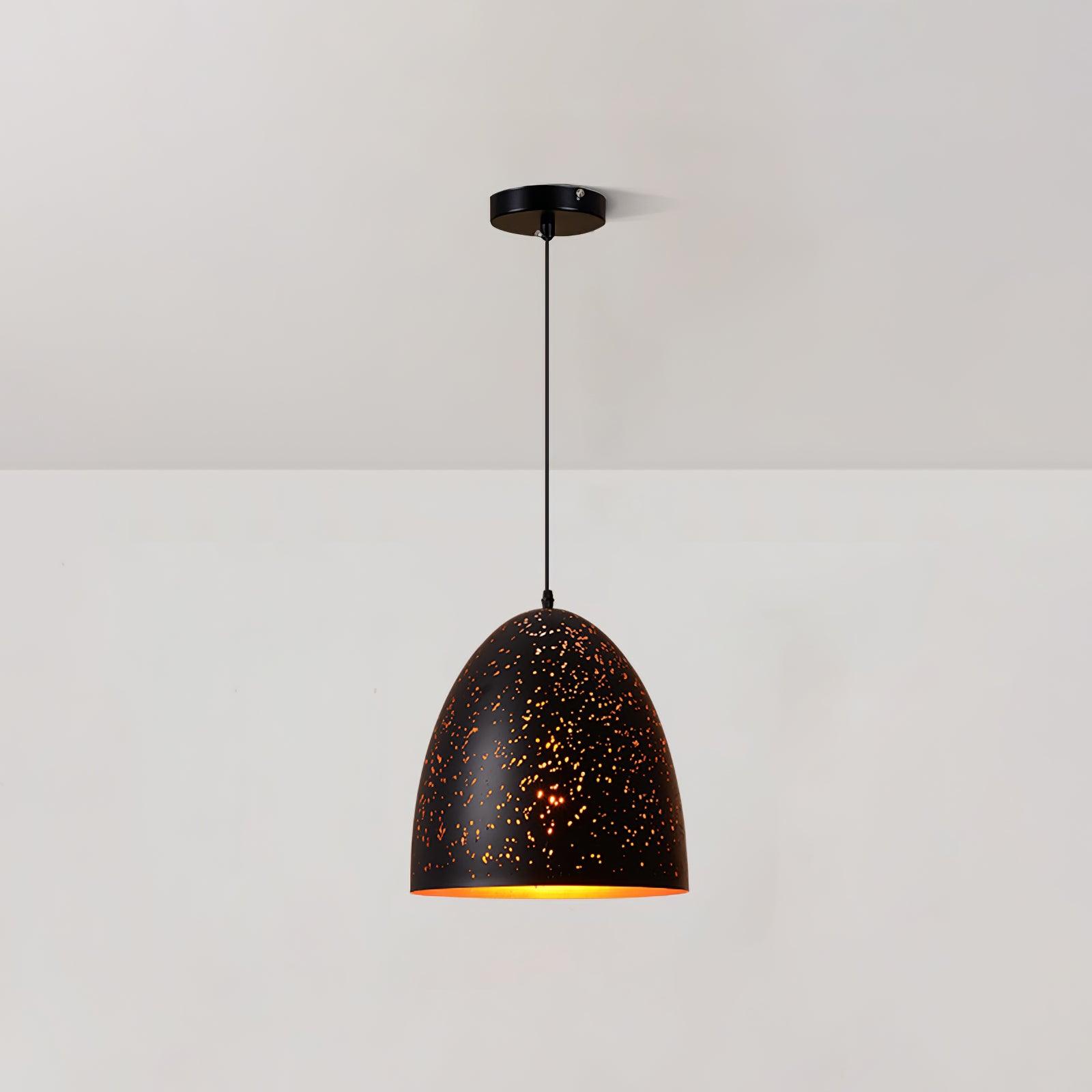 Solara Pendant Lamp Hollow Industrial Vintage - Letslighting