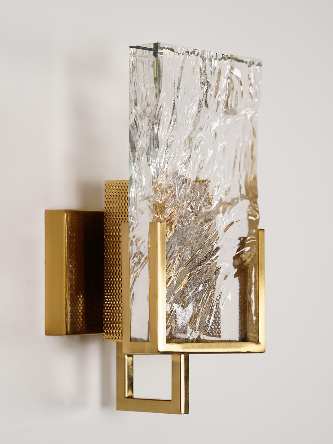 Ivenen Applique Murale Art Élégance Unique Cristal de Glace - Neutralighting