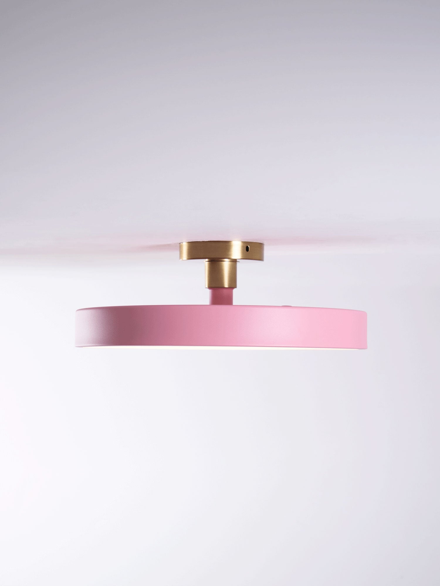 Solara Ceiling Lamp Flush Mount Black and Gold Modern - Letslighting