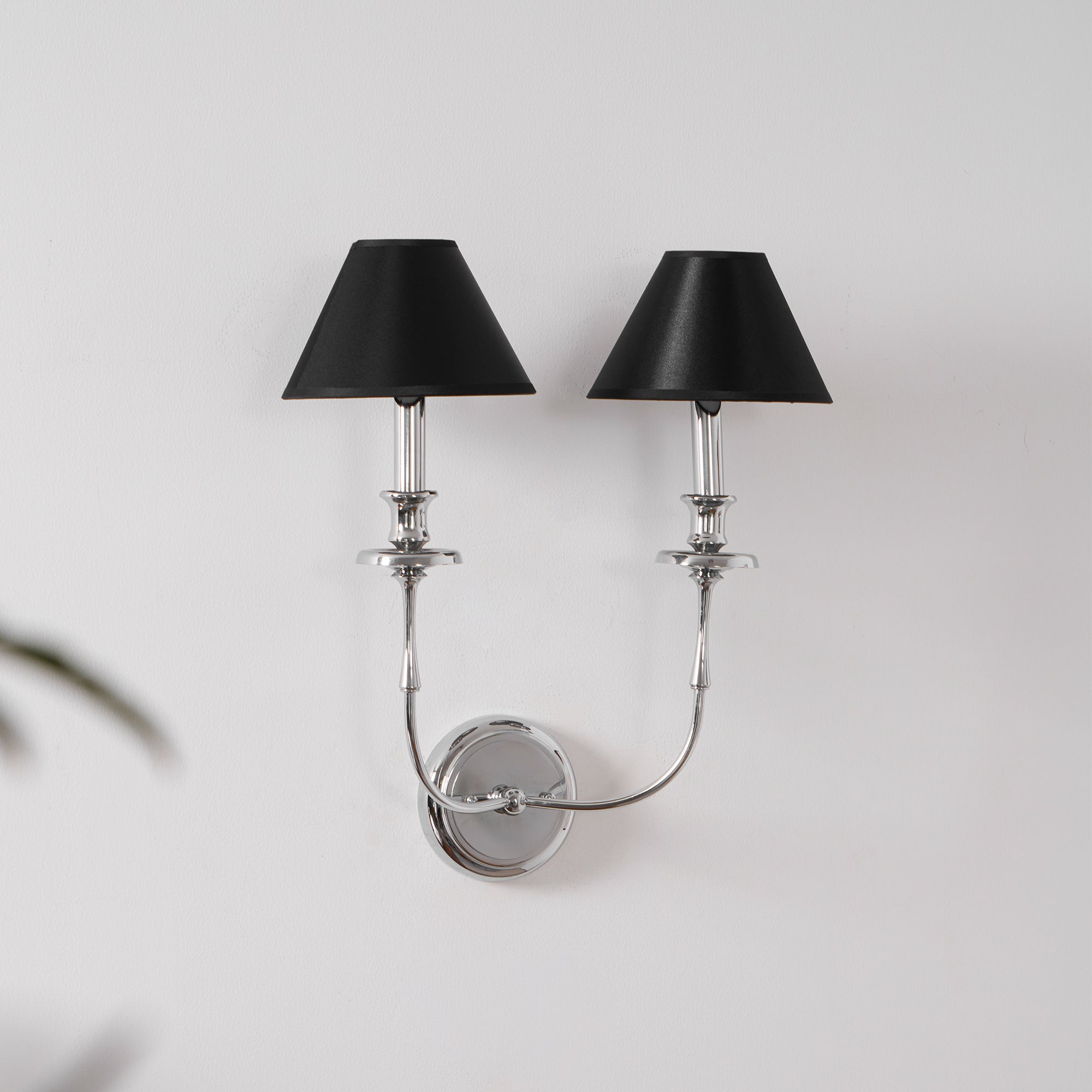 Vedoror Vintage Industrial Brass Fabric Wall Lamp - Letslighting