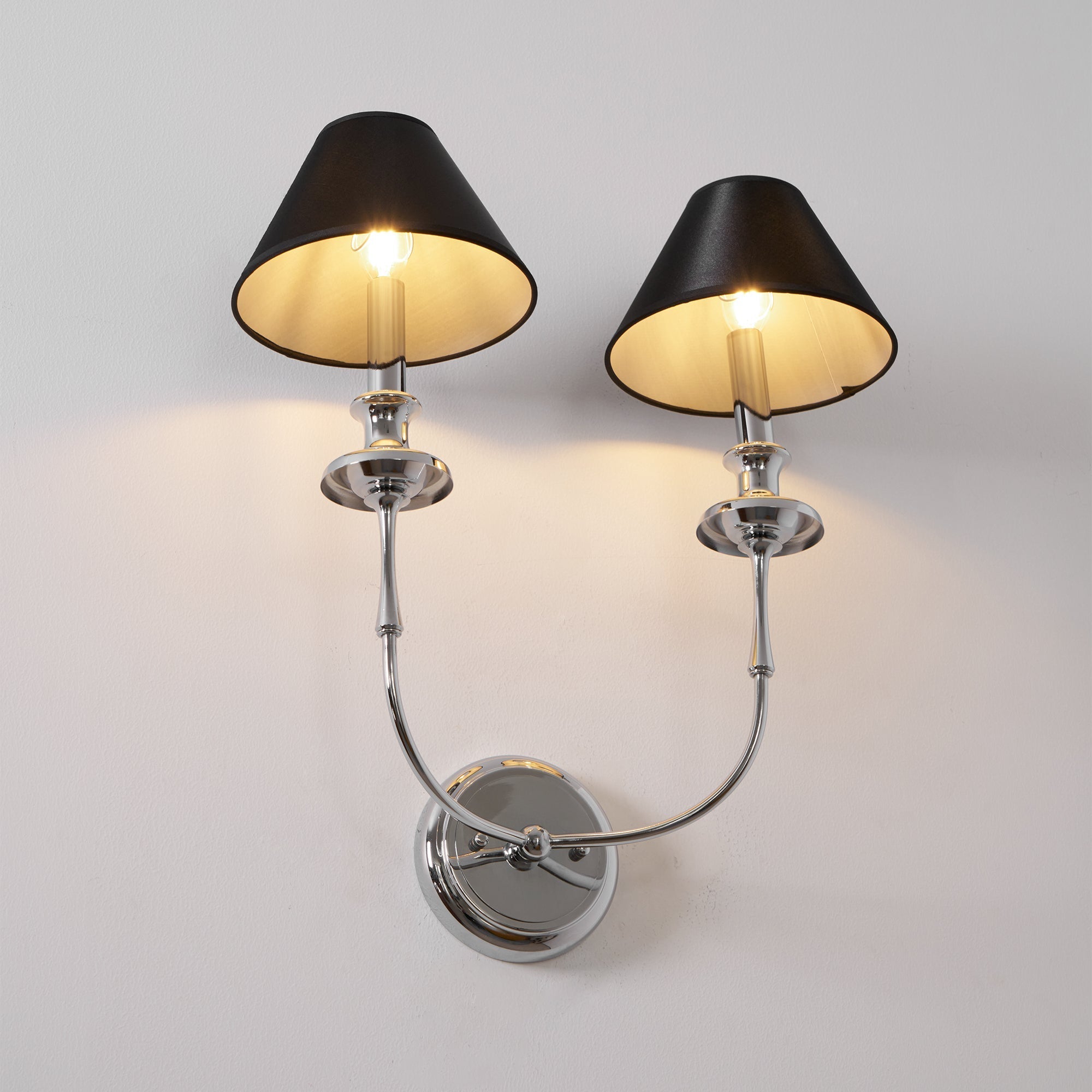Vedoror Vintage Industrial Brass Fabric Wall Lamp - Letslighting