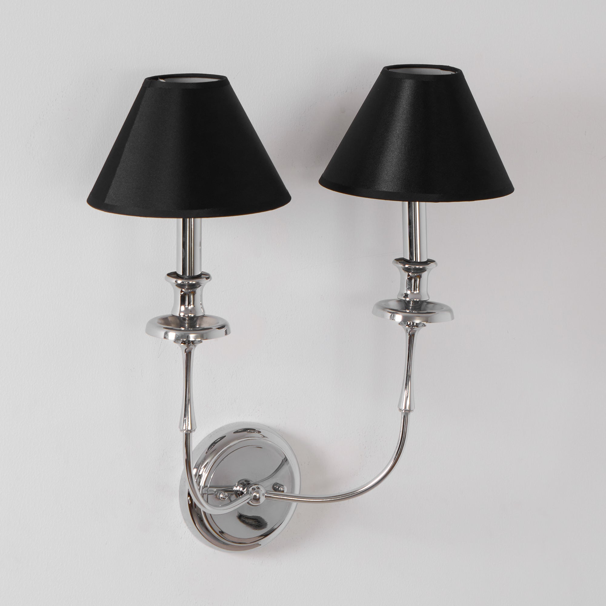Vedoror Vintage Industrial Brass Fabric Wall Lamp - Letslighting