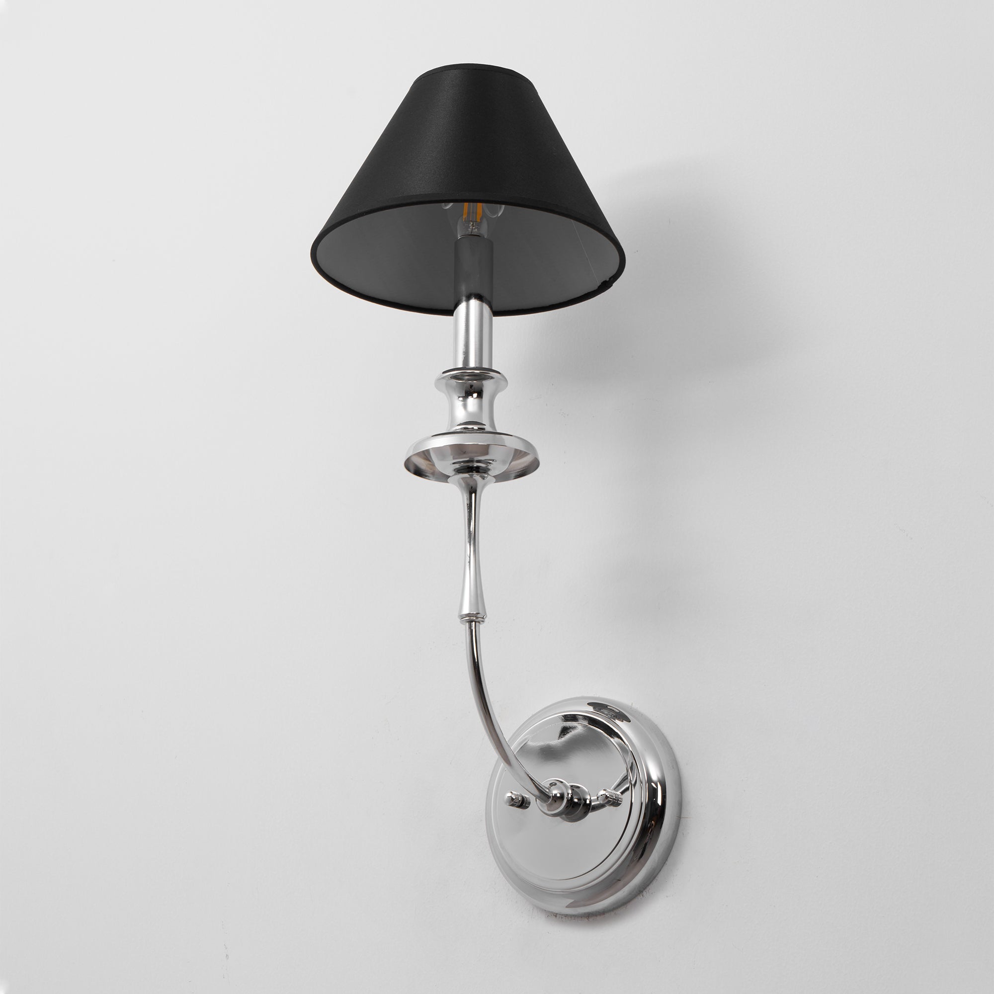 Vedoror Vintage Industrial Brass Fabric Wall Lamp - Letslighting