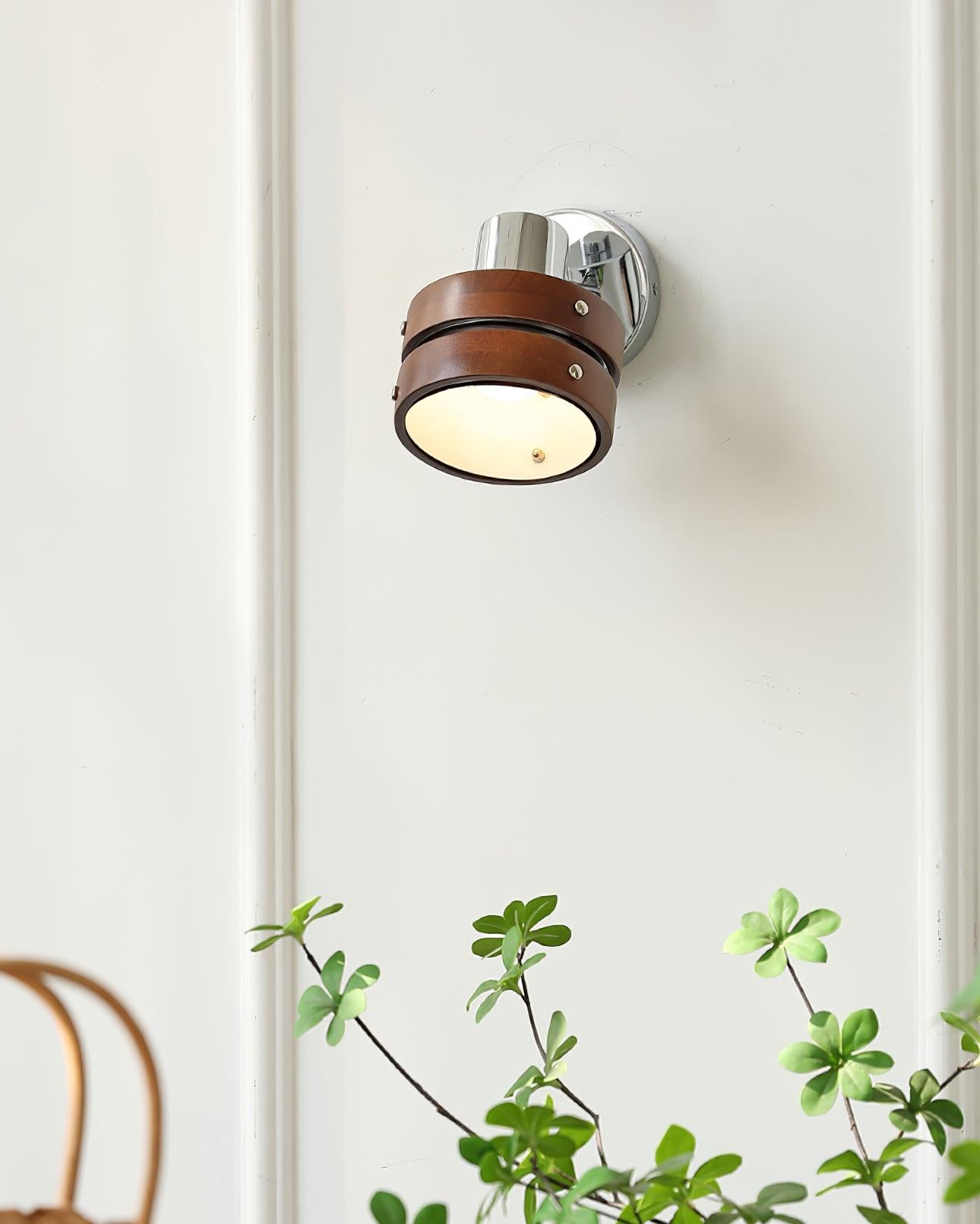 Solis Applique Murale Moderne Minimaliste en Bois - Neutralighting
