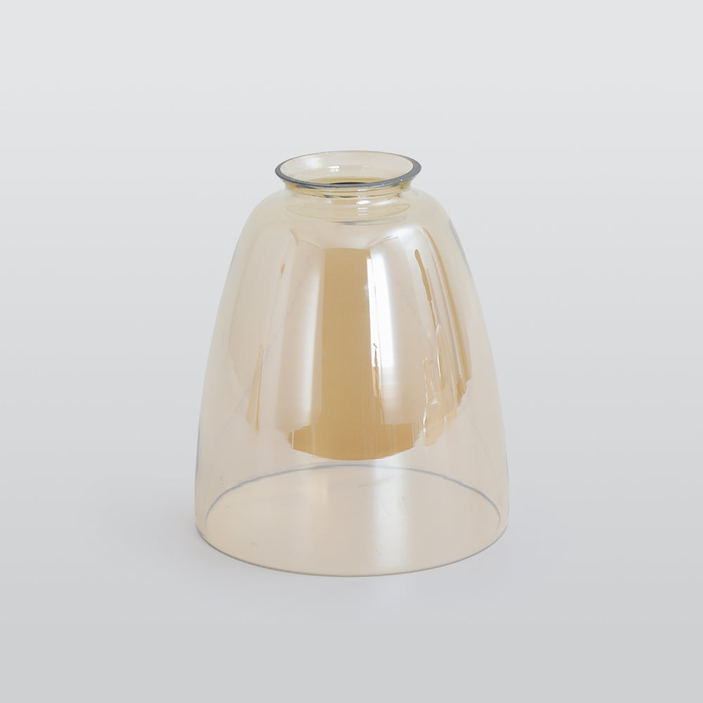 Valentina Industrial Glass Pendant Light Clear/Amber/Smoke Grey