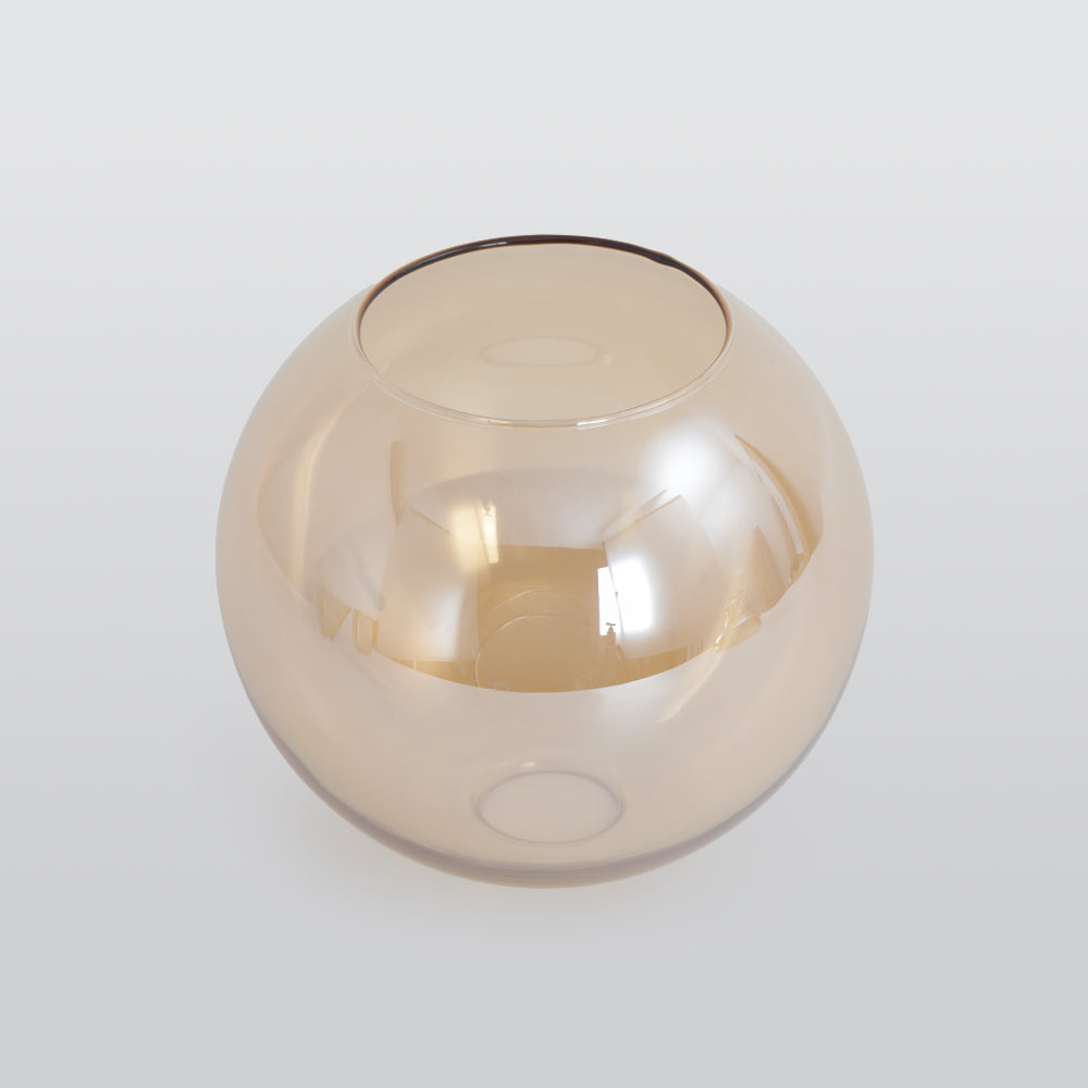 Valentina Industrial Glass Pendant Light Clear/Amber/Smoke Grey