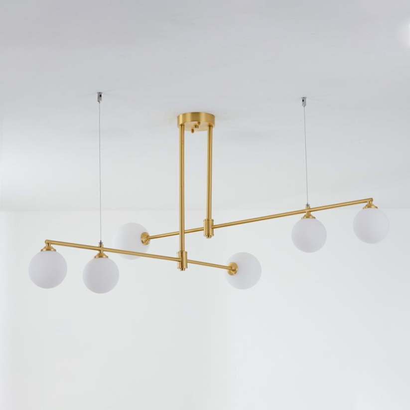 Valentina Modern Golden Bubble Copper Pendant Light