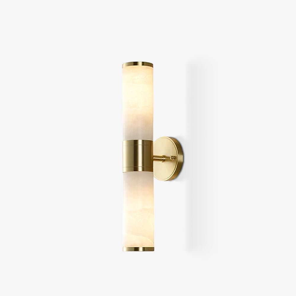 Kaia Minimalist Alabaster Wall Lamp - Neutralighting