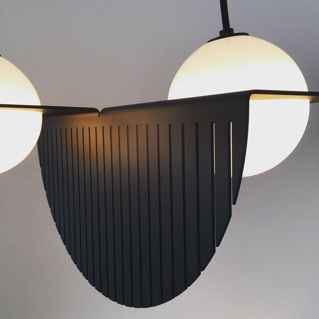 Mirere Black Contemporary Pendant Lamp - Letslighting