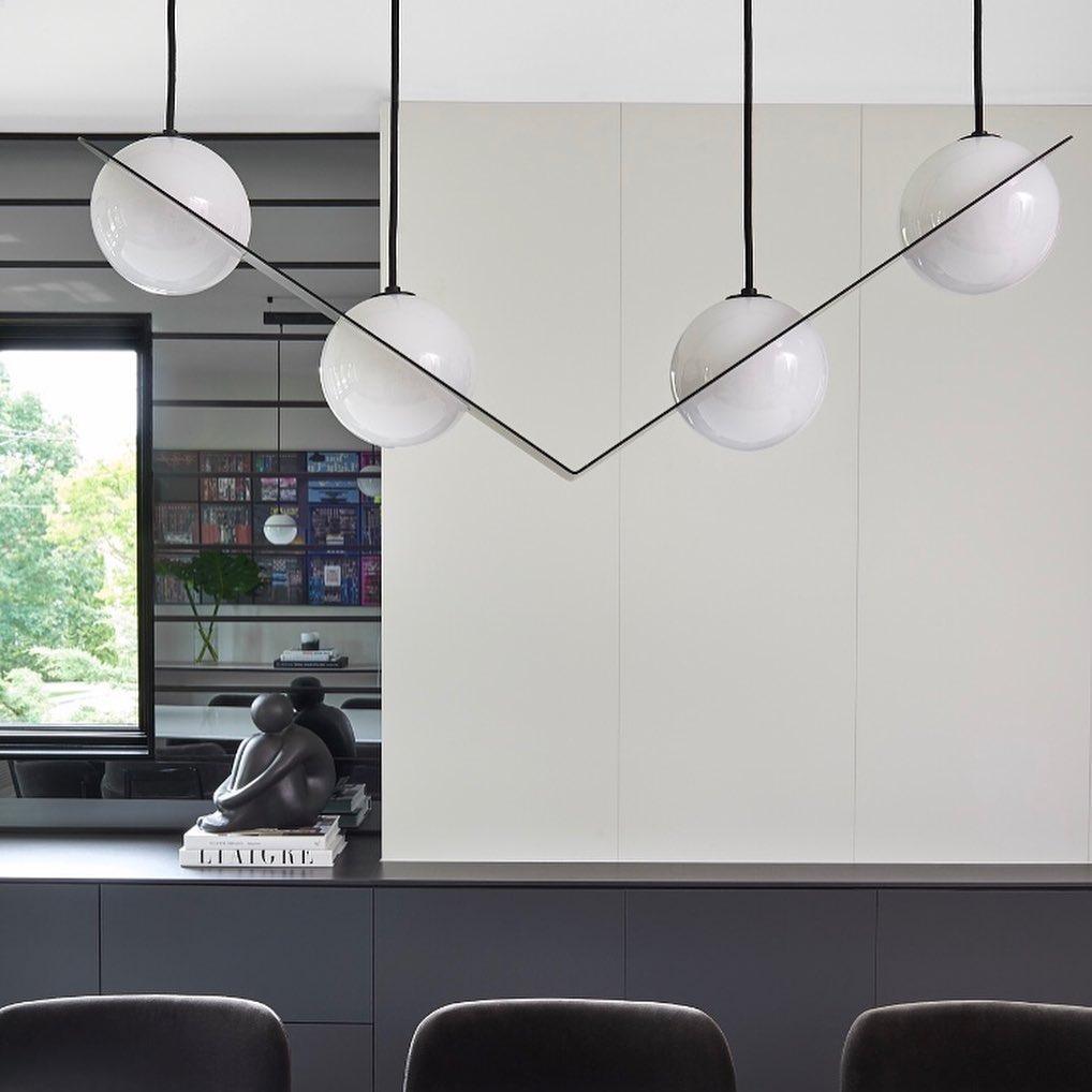 Mirere Black Contemporary Pendant Lamp - Letslighting