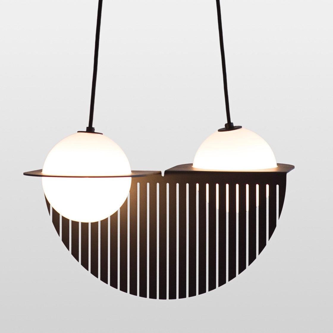 Mirere Black Contemporary Pendant Lamp - Letslighting
