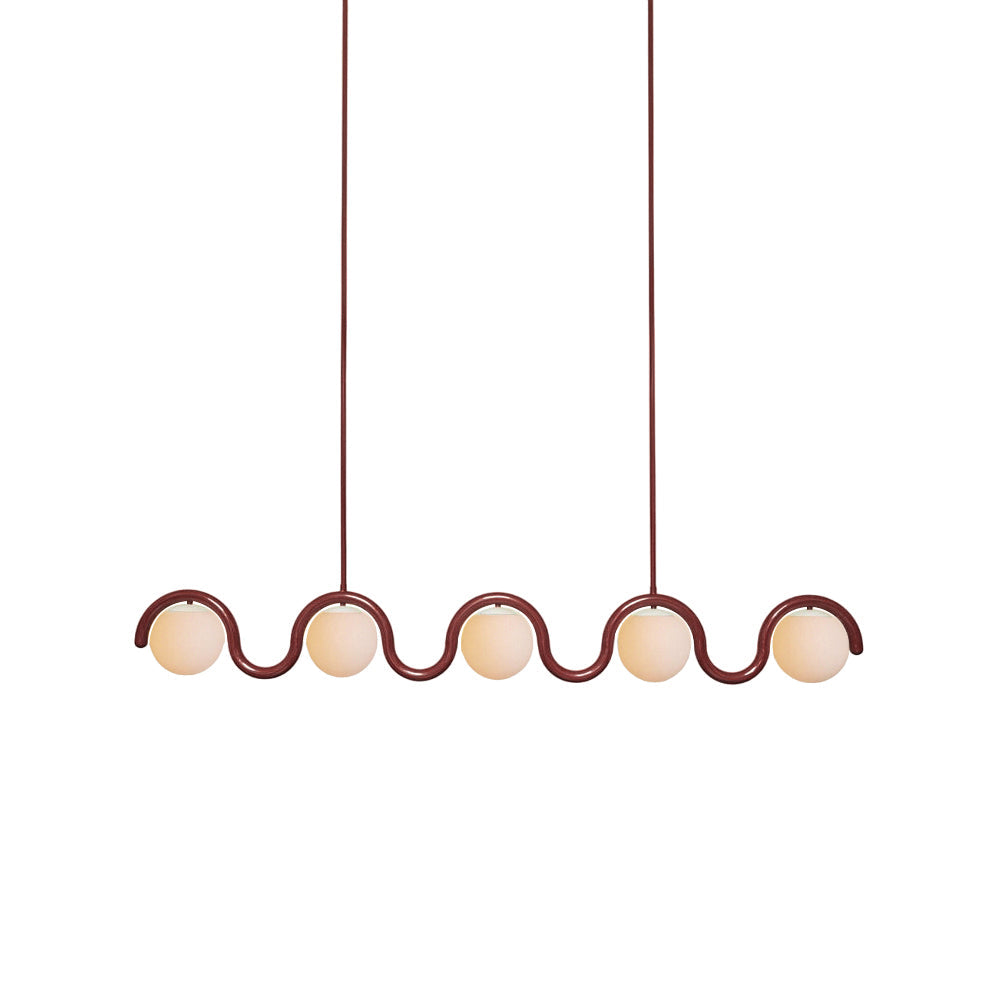 Citheis Individual Creativity Linear Glass Chandelier - Letslighting