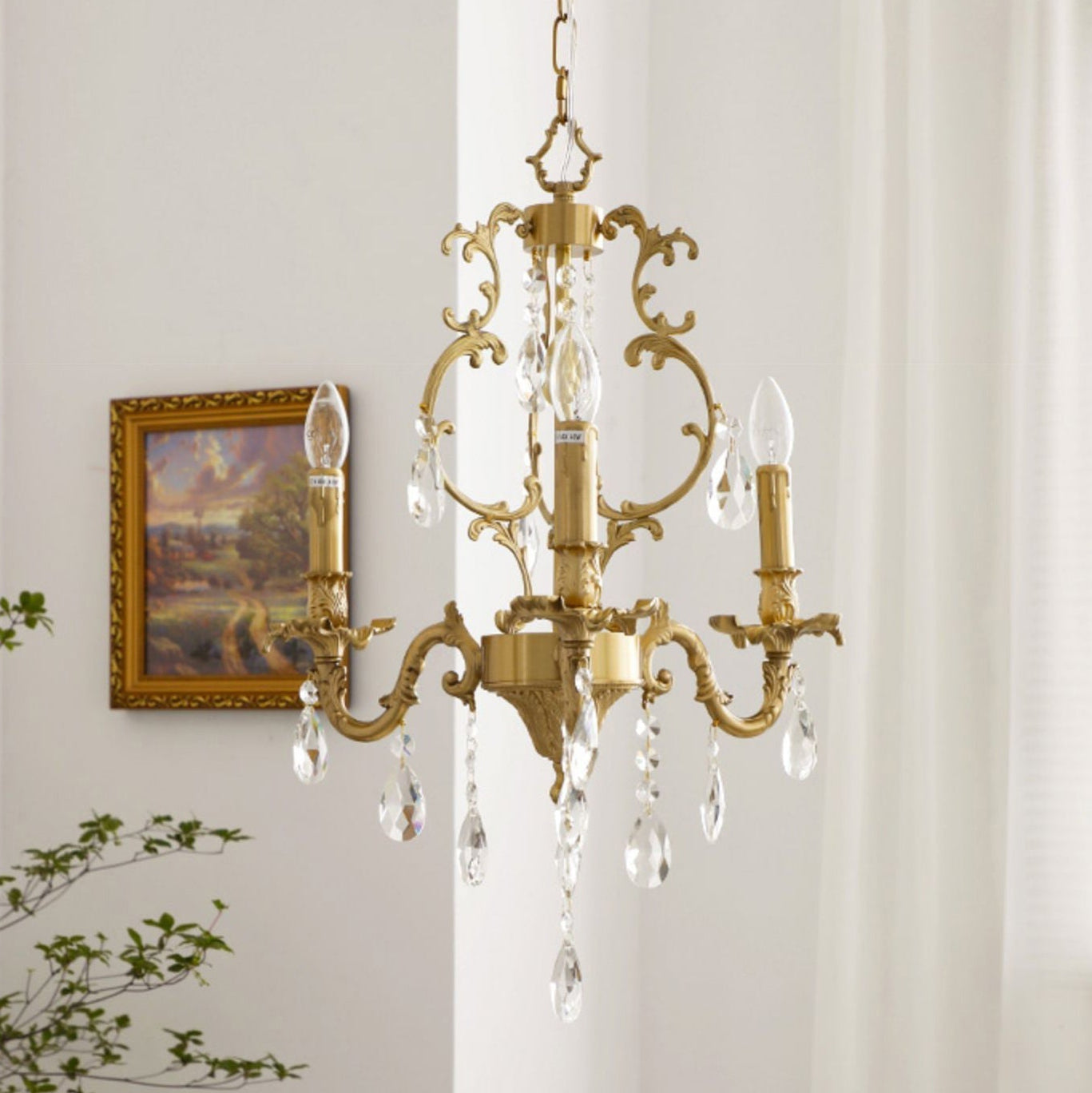 Olrinila Postmodern Luxury Brass Crystal Chandelier - Letslighting