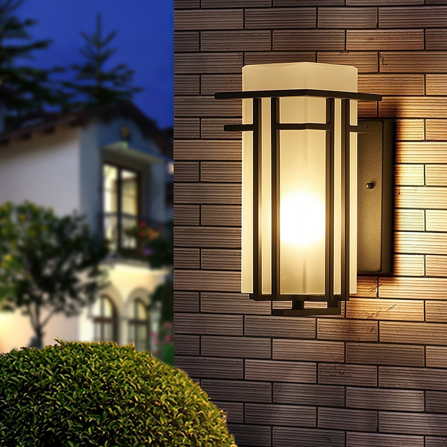 Lustra Lampe Murale Extérieure en Fer Lanterne Rétro - Neutralighting