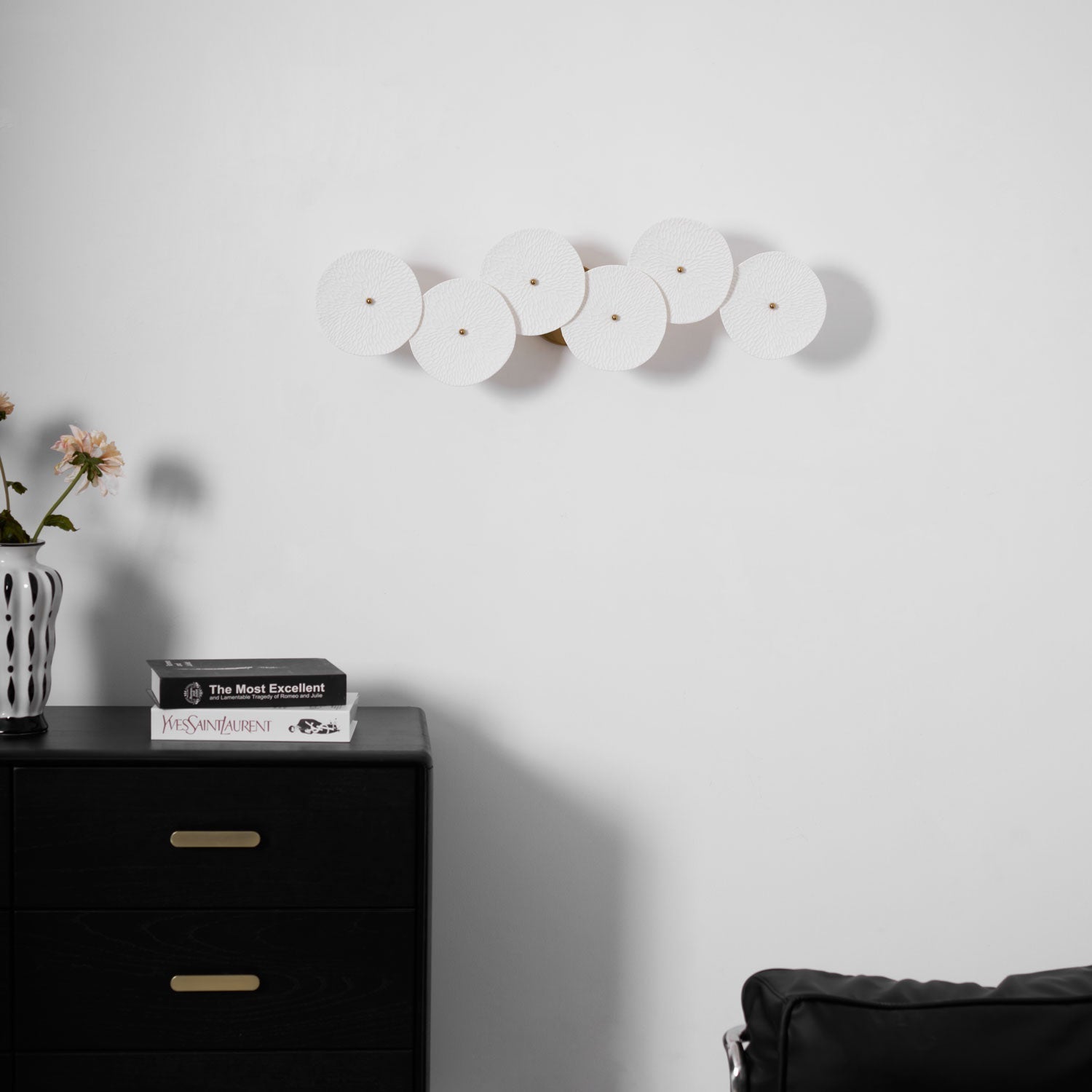 Jesse Applique Murale Pétales d'Art Nordic Élégante - Neutralighting
