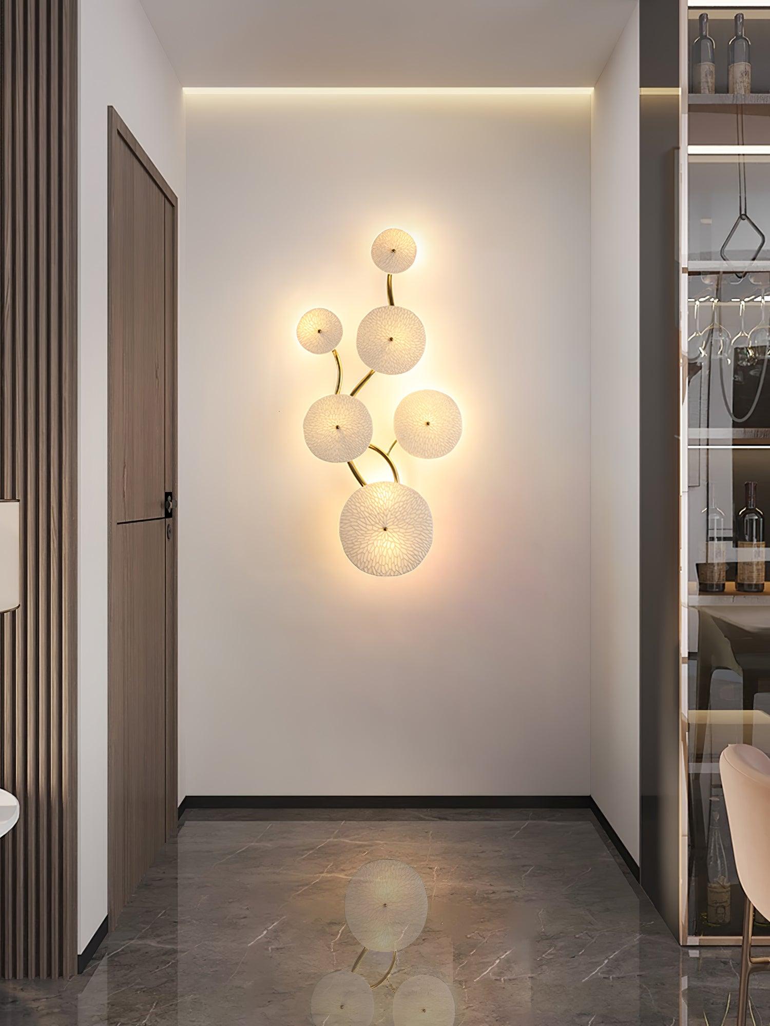 Jesse Applique Murale Pétales d'Art Nordic Élégante - Neutralighting