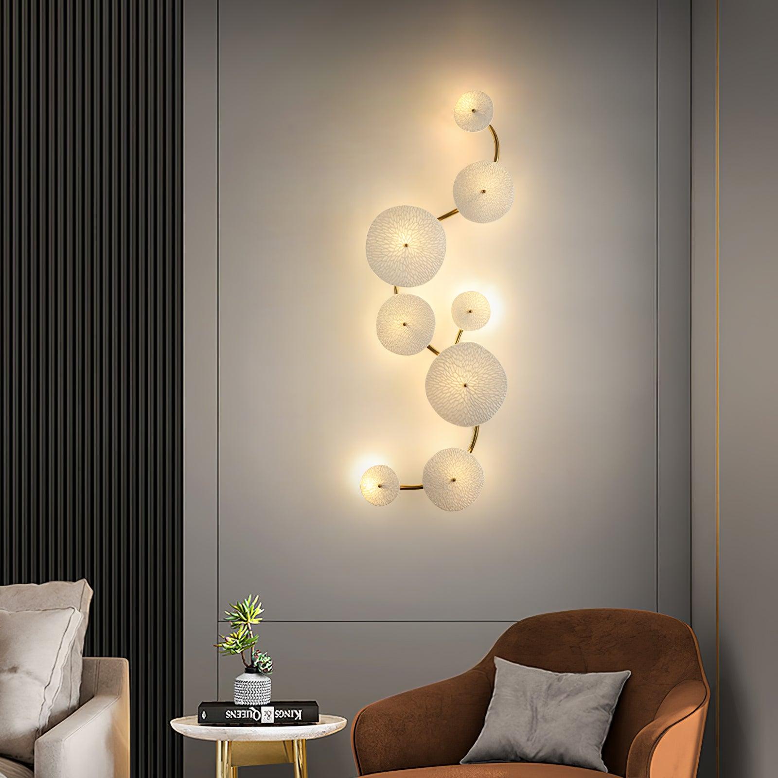 Jesse Applique Murale Pétales d'Art Nordic Élégante - Neutralighting