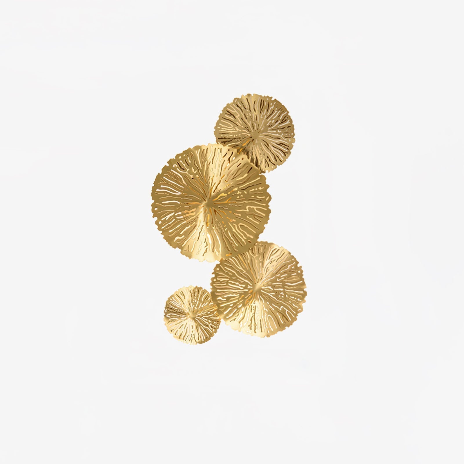 Lustra Applique Murale Feuille De Lotus En Laiton - Neutralighting