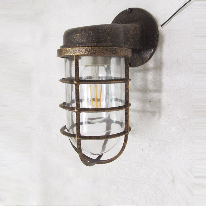 Ozorel Vintage Unique Glass Wall Lamp - Letslighting