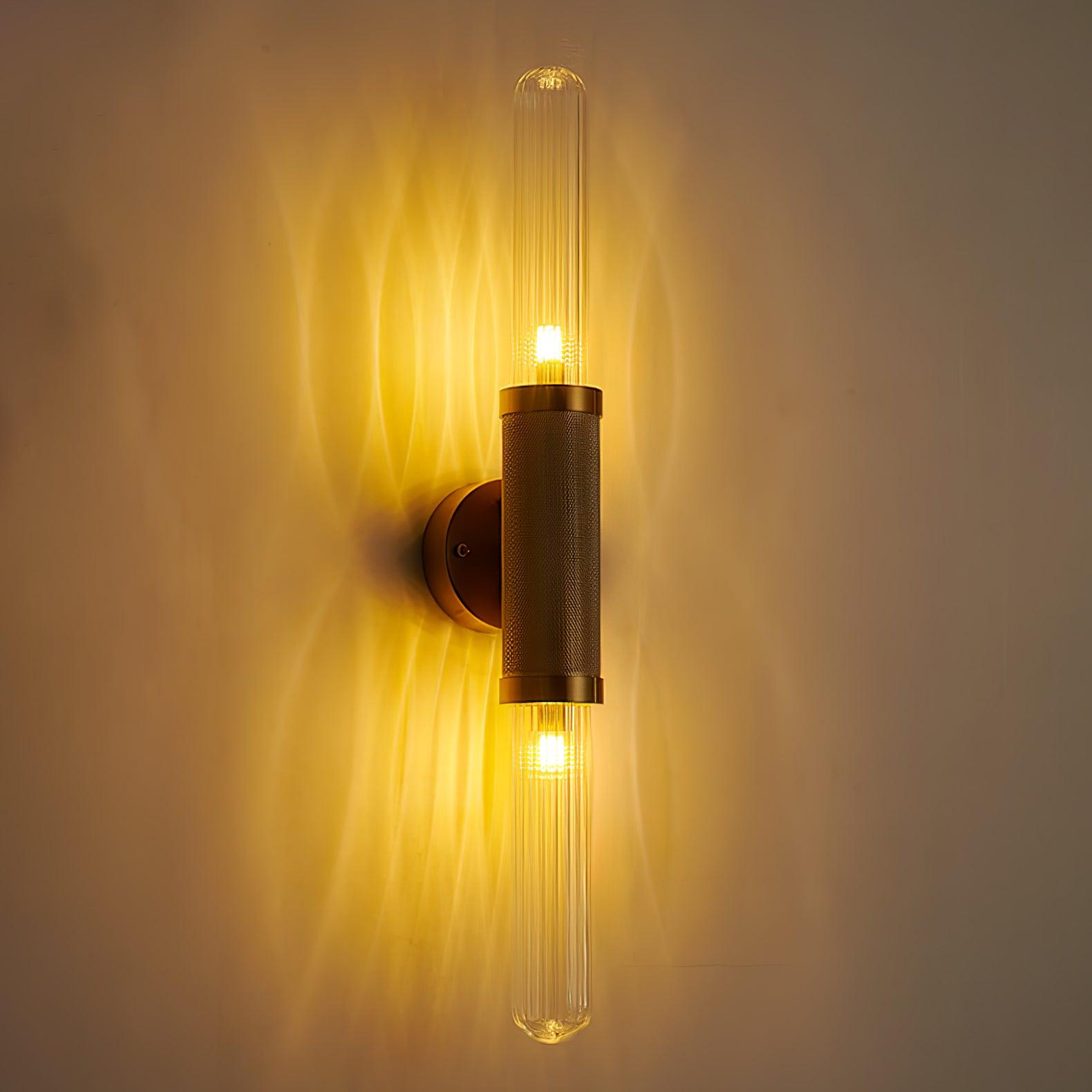 Alorira Applique Murale en Verre Colonne Art Nordique - Neutralighting